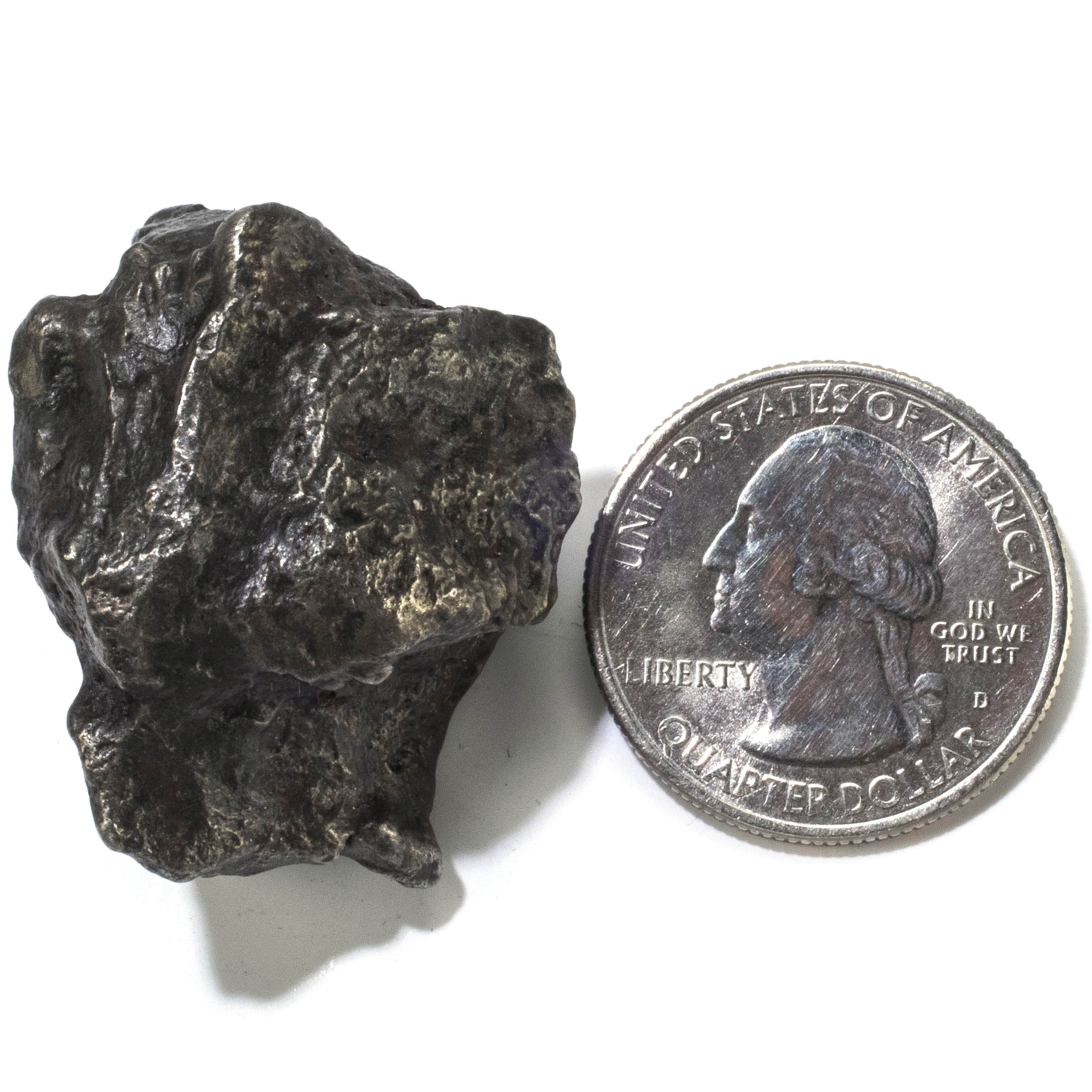 Kalifano Meteorites Natural Sikhote-Alin Meteorite from Russia - 55 grams / 1" MTS1000.013