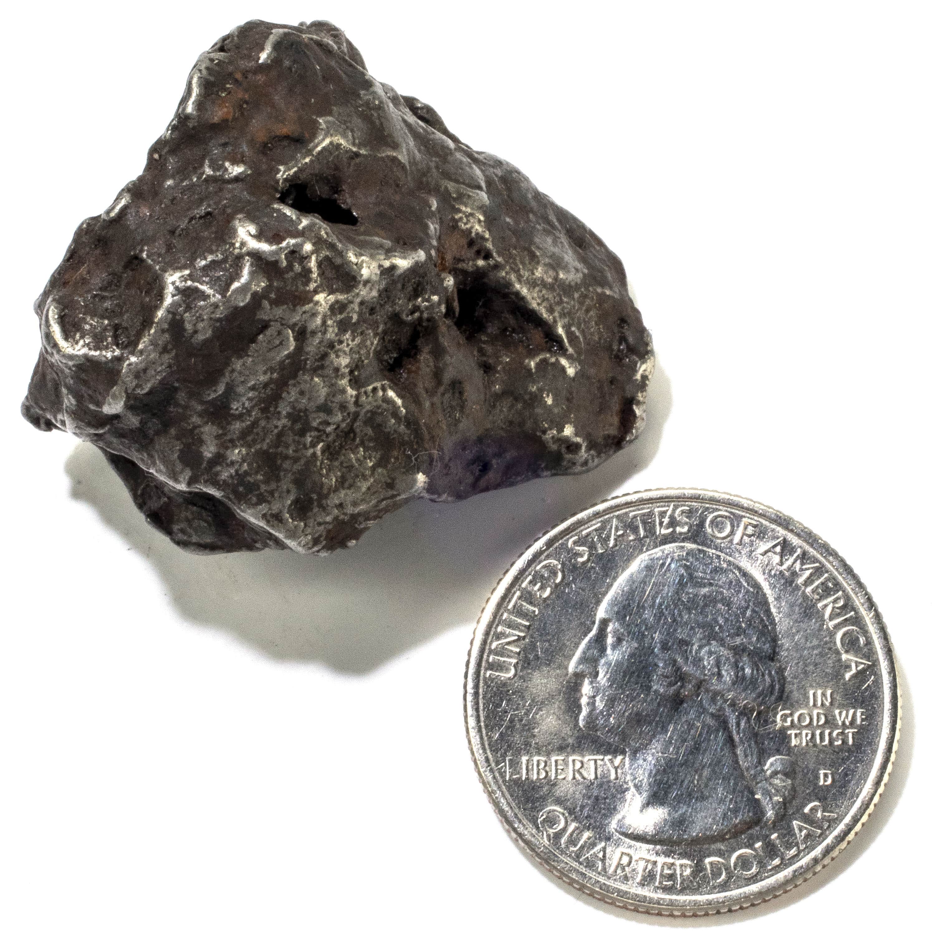 Kalifano Meteorites Natural Sikhote-Alin Meteorite from Russia - 63 grams / 1.5" MTS1200.002