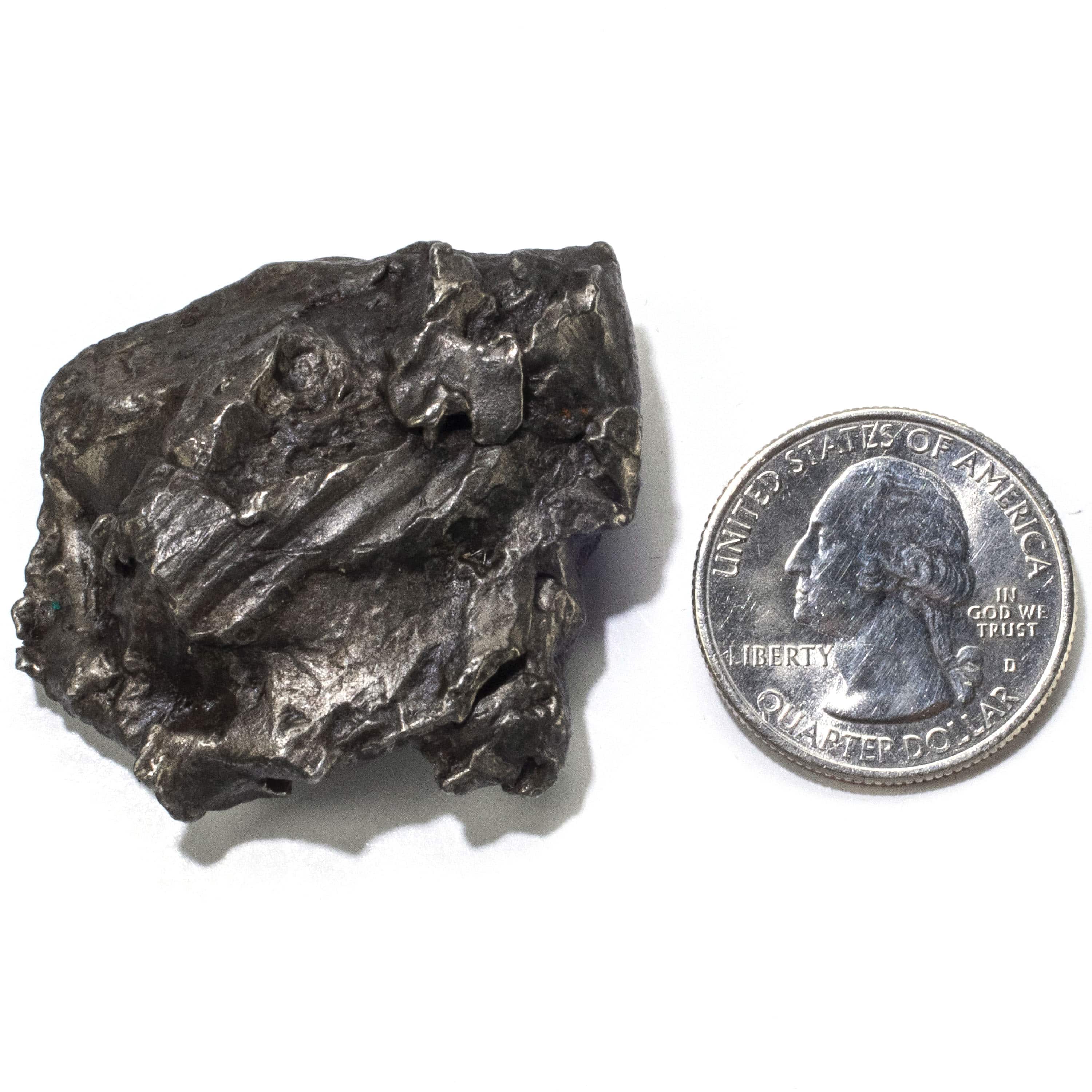 Kalifano Meteorites Natural Sikhote-Alin Meteorite from Russia - 69 grams / 1.75" MTS1400.010