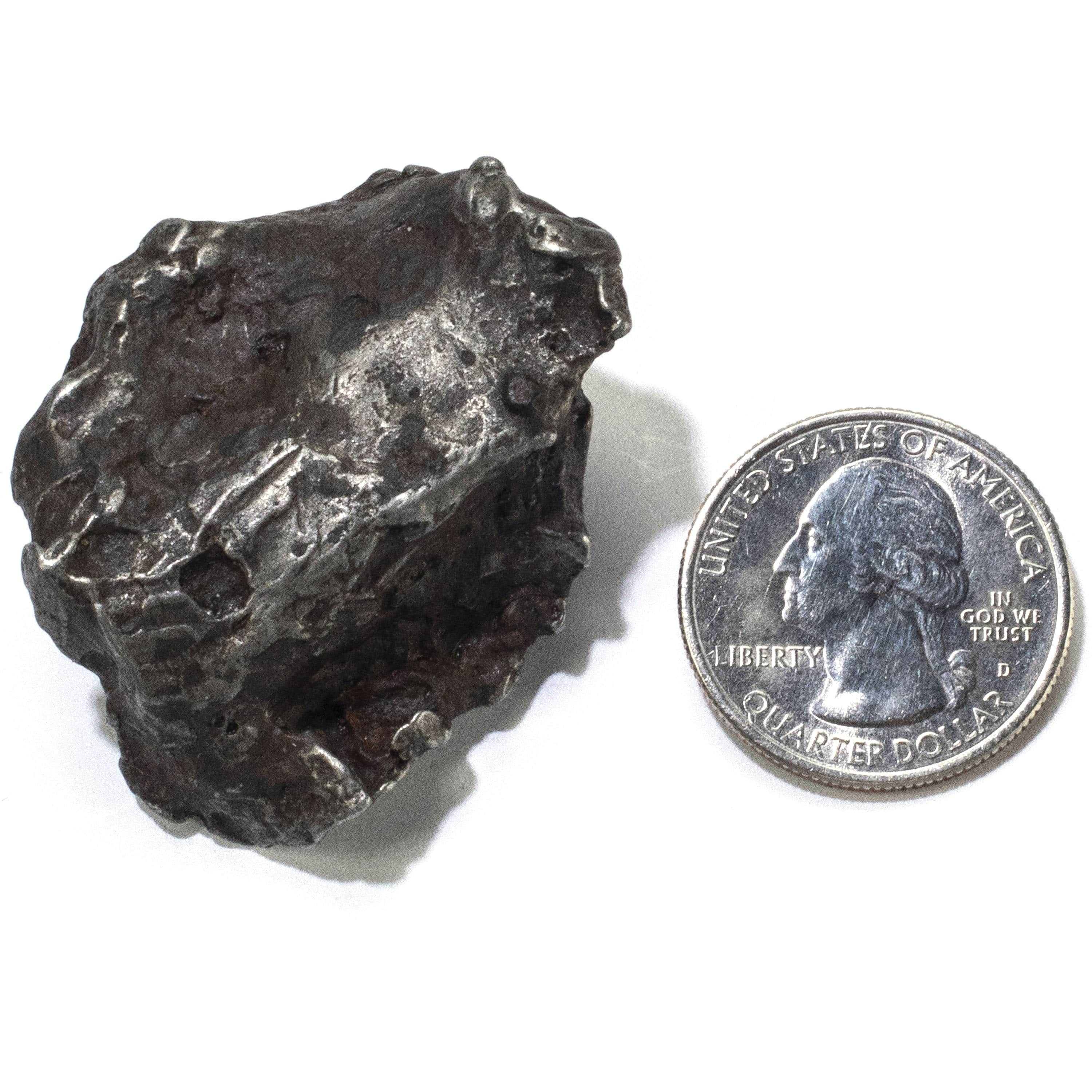 Kalifano Meteorites Natural Sikhote-Alin Meteorite from Russia - 72 grams / 2" MTS1400.003