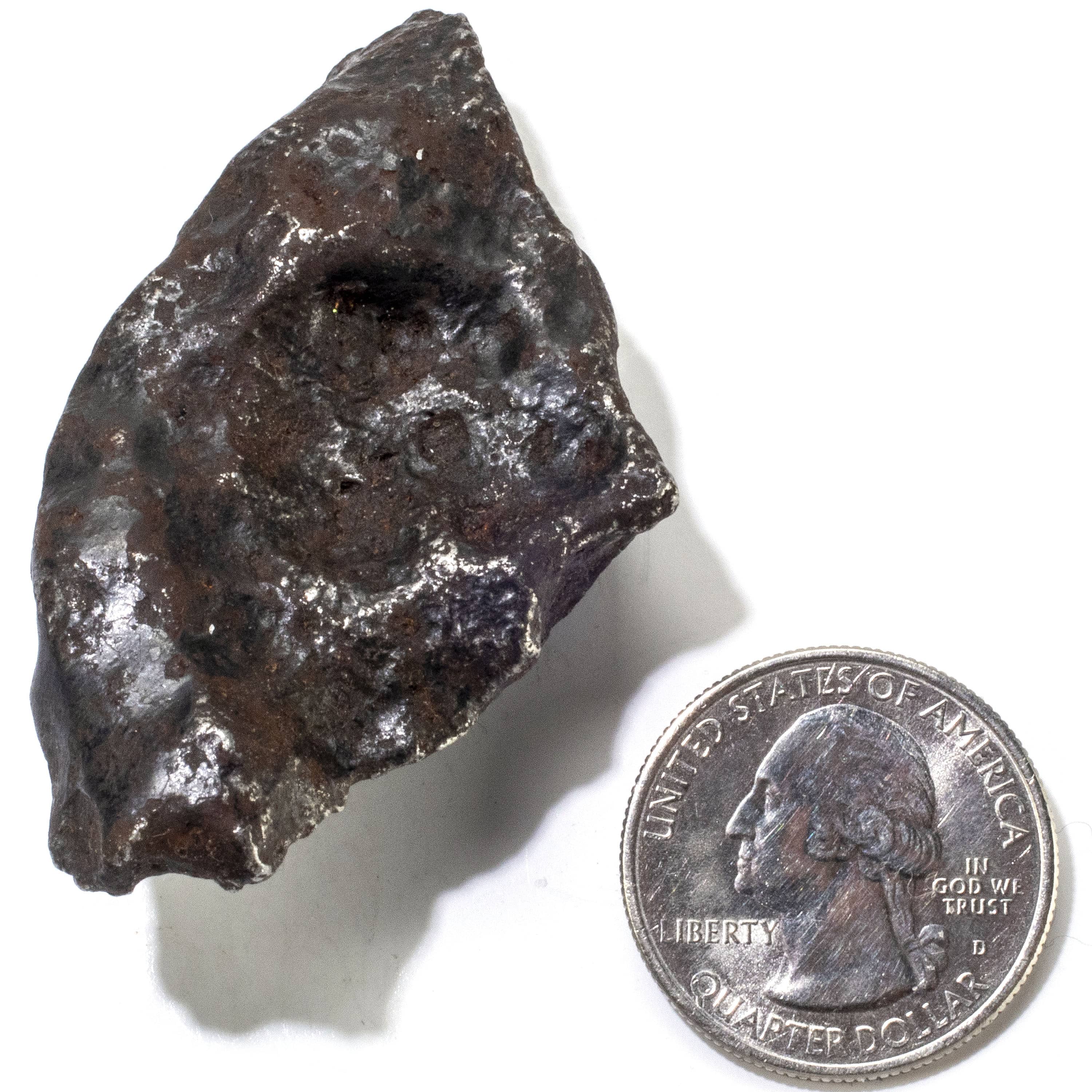 Kalifano Meteorites Natural Sikhote-Alin Meteorite from Russia - 74 grams / 2.5" MTS1600.002