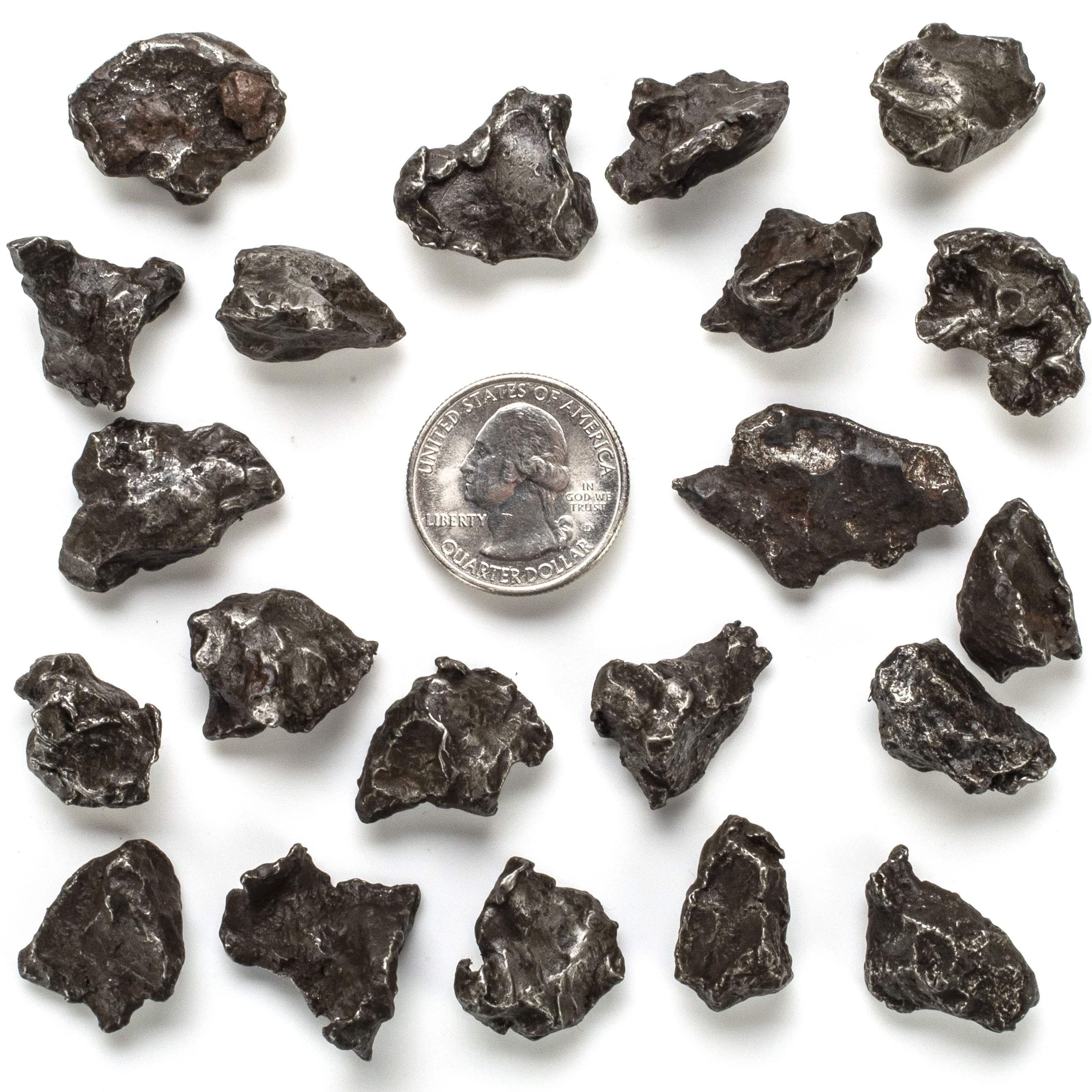 Kalifano Meteorites Natural Sikhote-Alin Meteorite from Russia - 8 grams MTS160