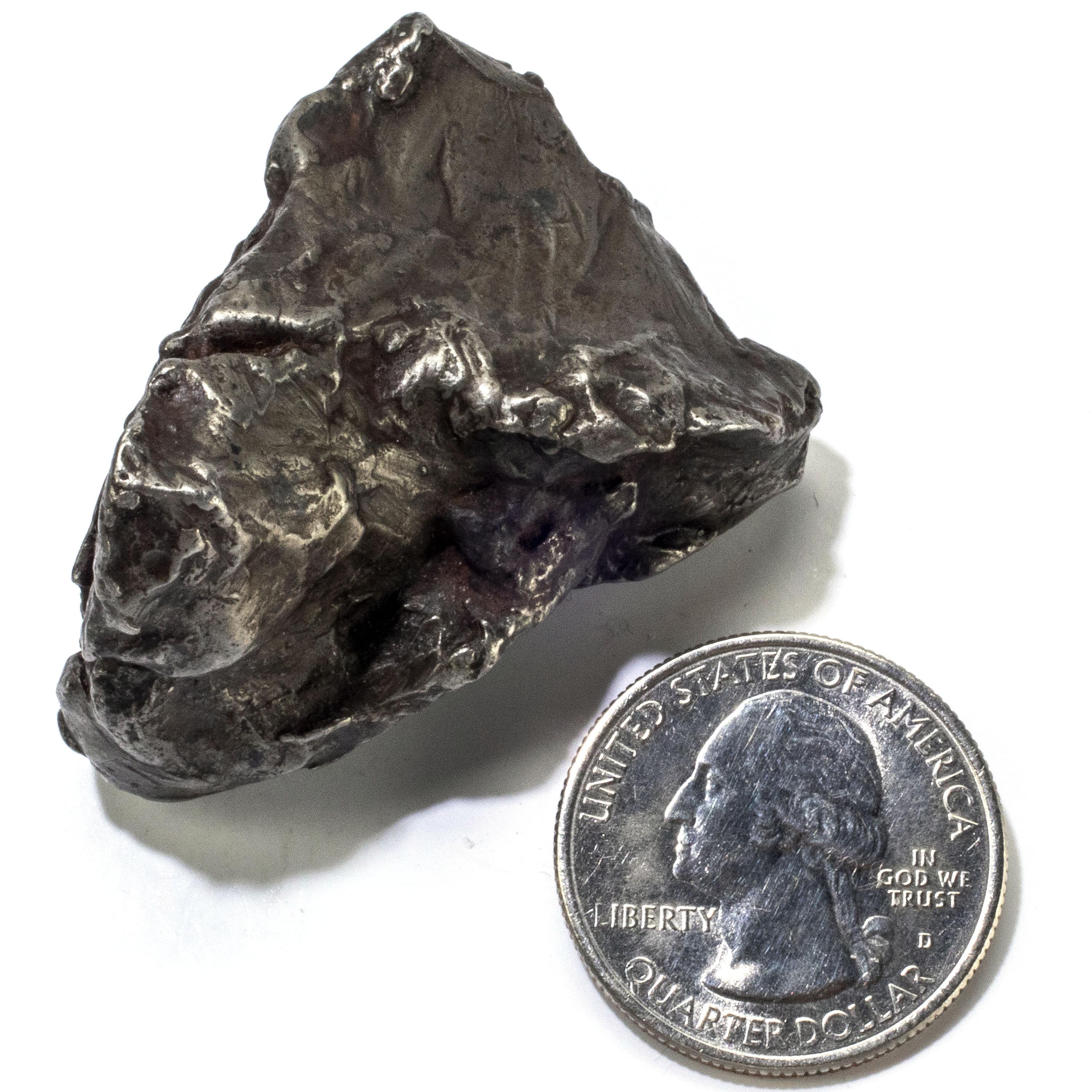 Kalifano Meteorites Natural Sikhote-Alin Meteorite from Russia - 96 grams / 1.75" MTS2000.004