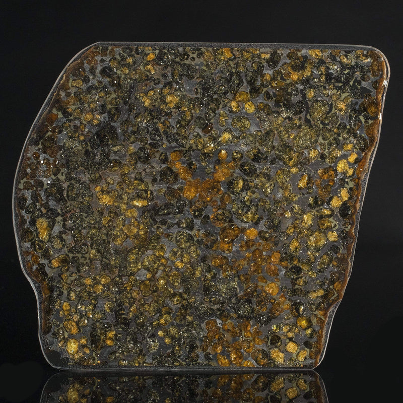 Kalifano Meterorites Authentic Kenya Sericho Pallasite Olivine Meteorite - 412 g MTSER8200.001