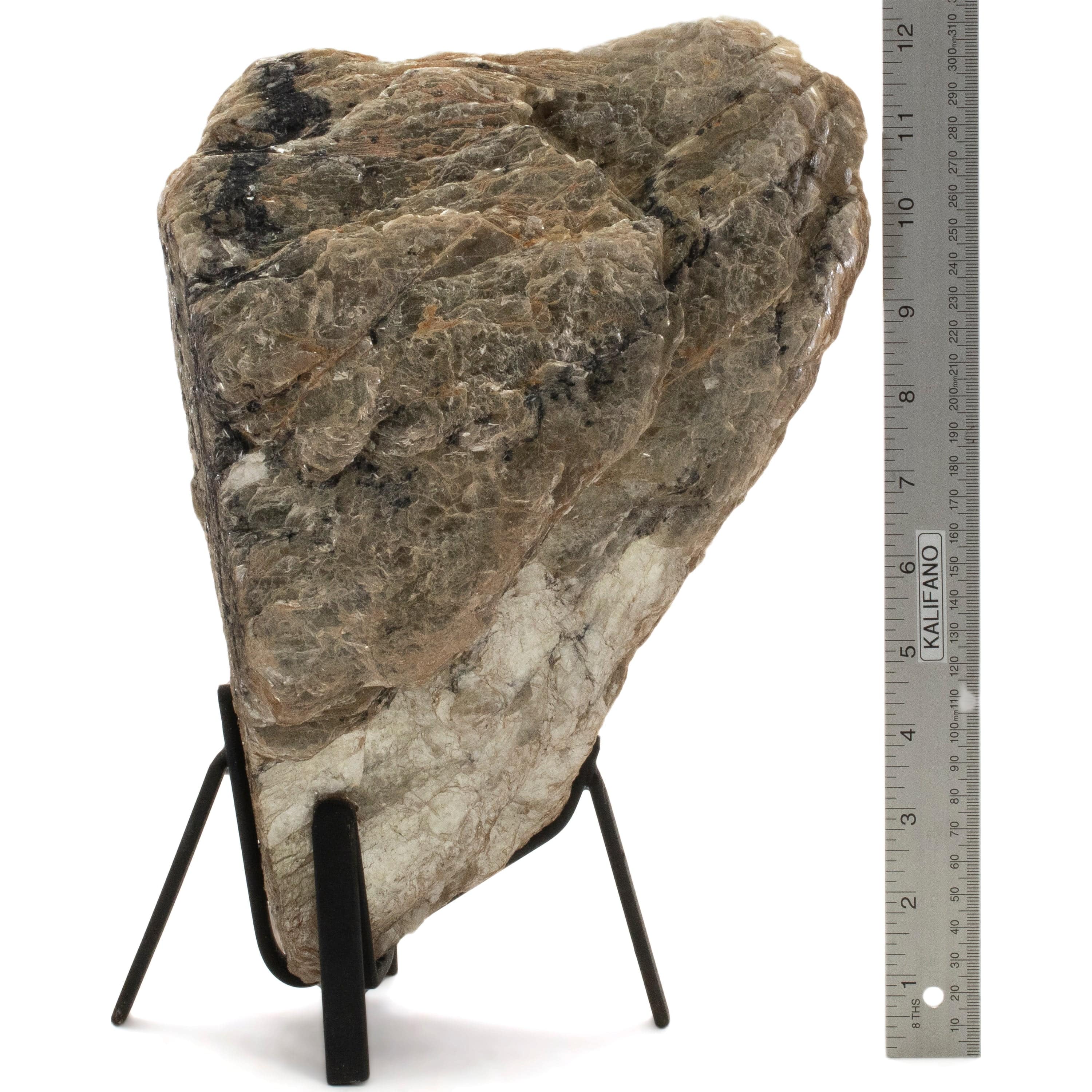 Kalifano Mica Natural Mica on Custom Stand from Brazil - 12.5" / 11 lbs MC2500.001