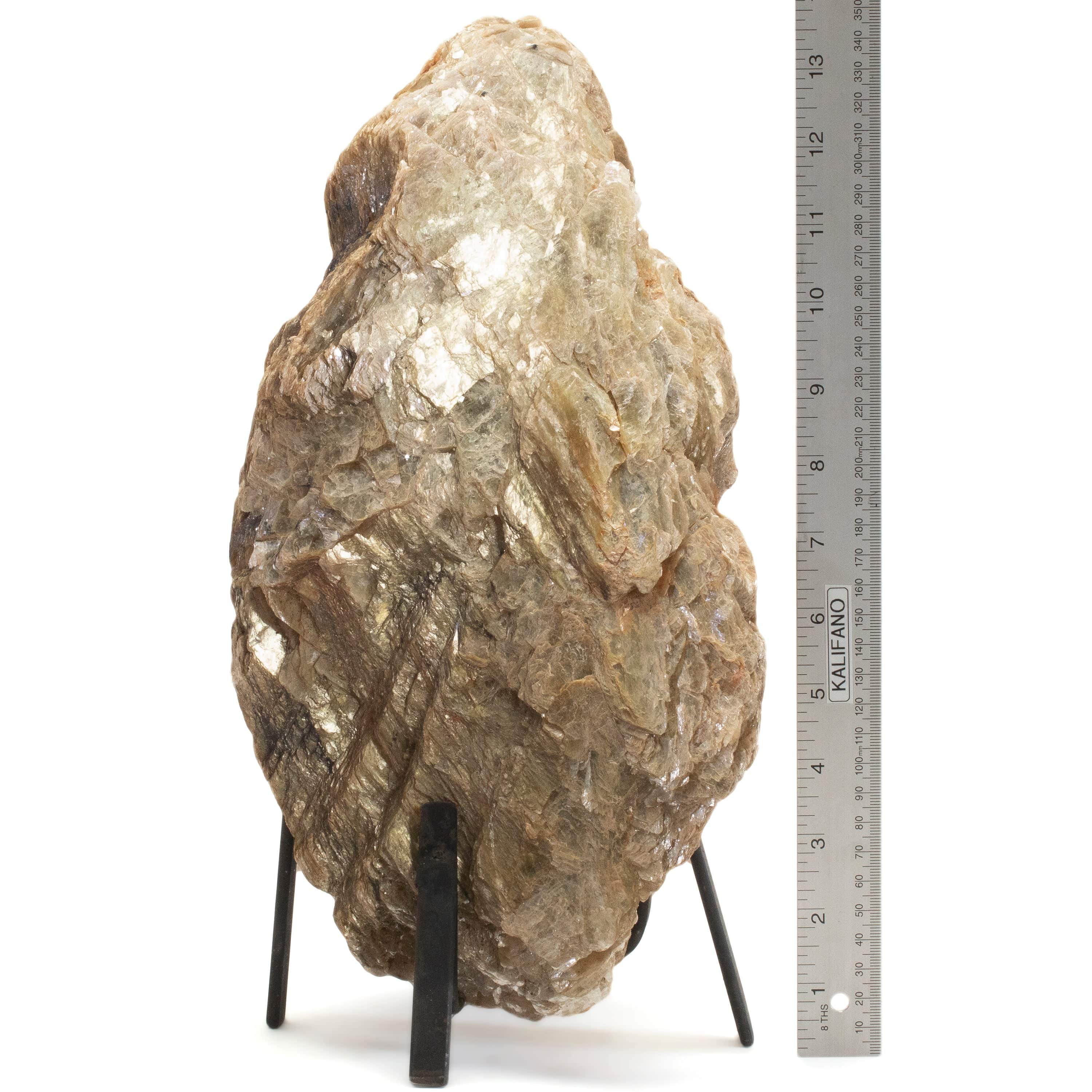 Kalifano Mica Natural Mica on Custom Stand from Brazil - 14" / 18 lbs MC4100.003