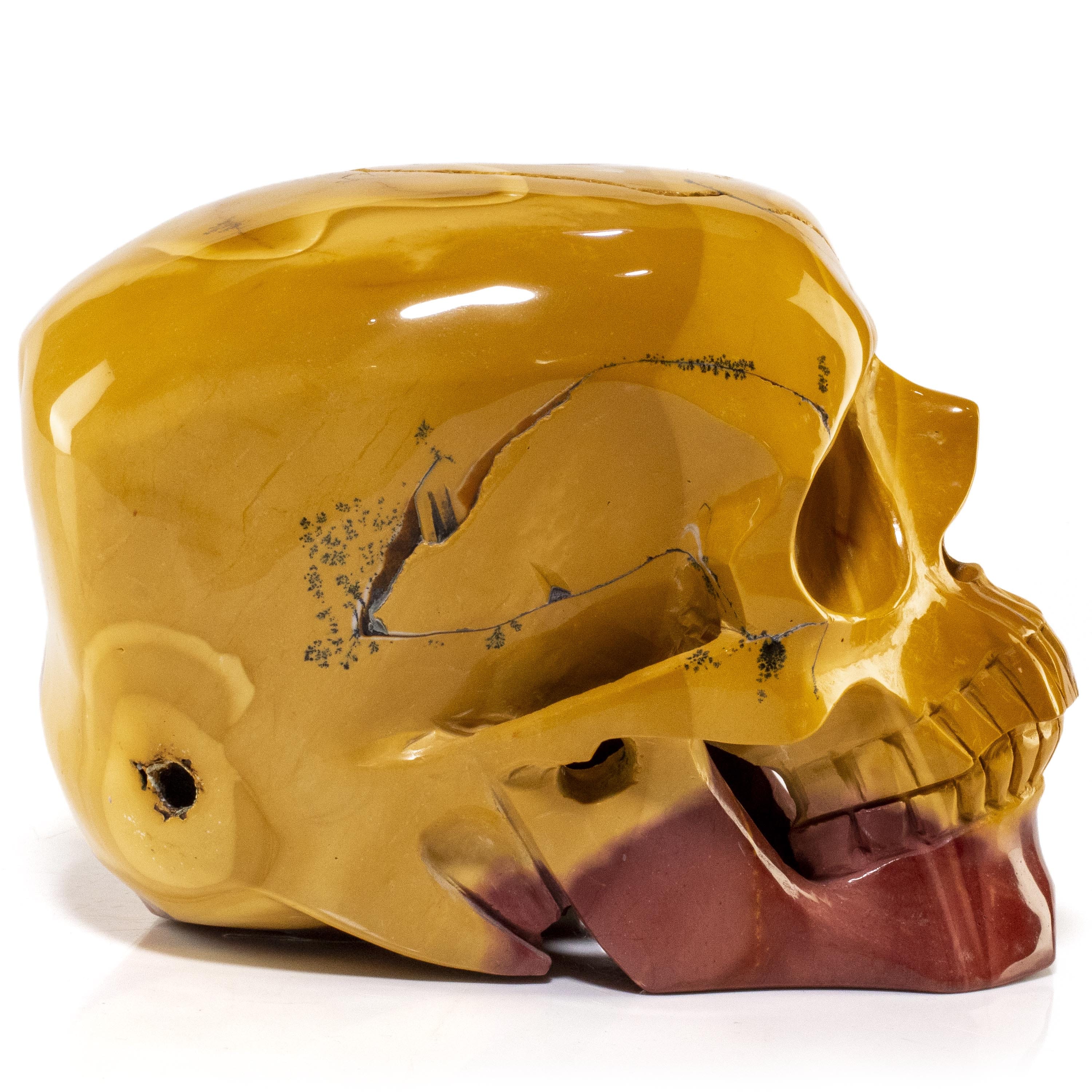 Kalifano Mookaite Mookaite Skull Carving 7" / 4,692g SK10800-MK.001