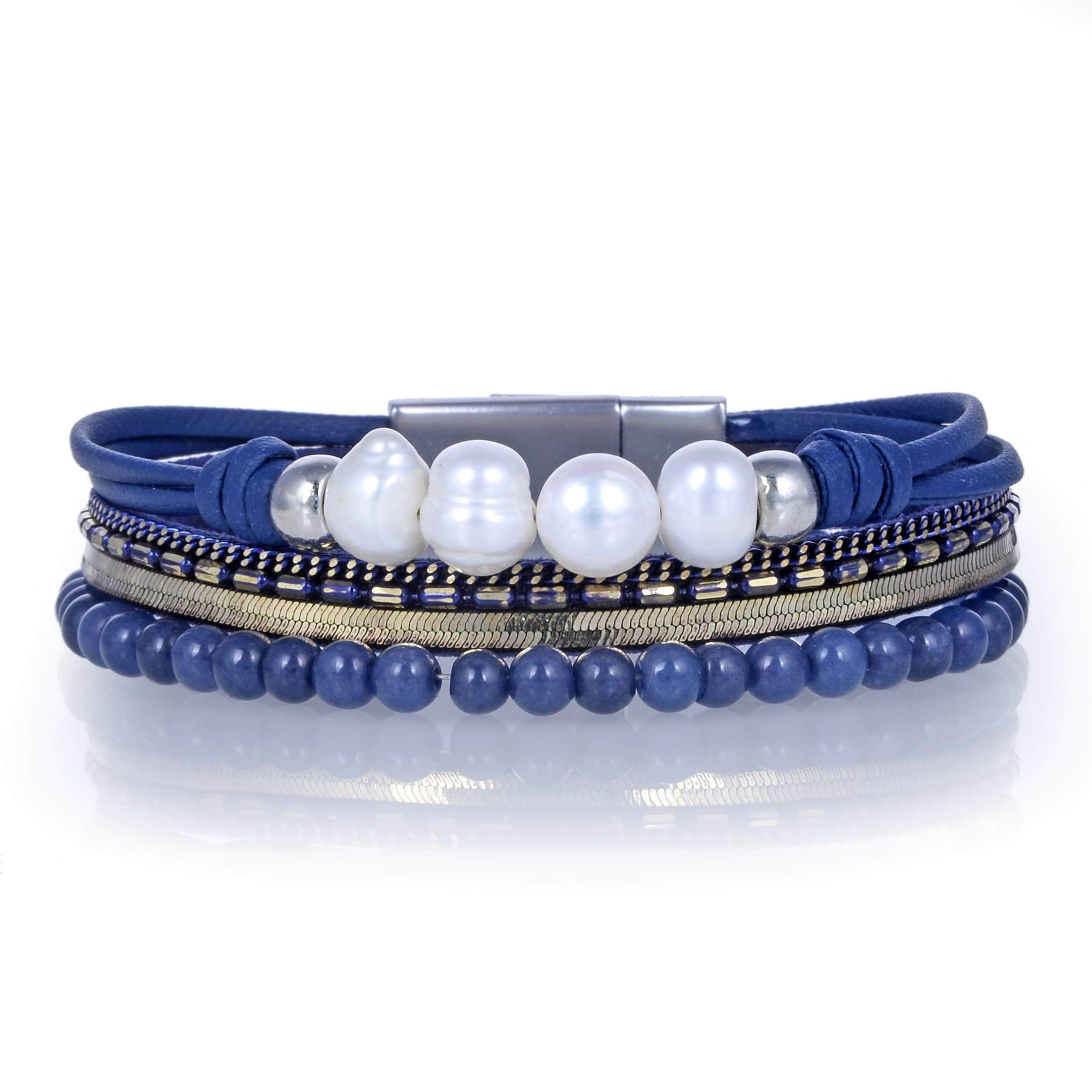 Hermes Small Clic H Bracelet In Navy Blue
