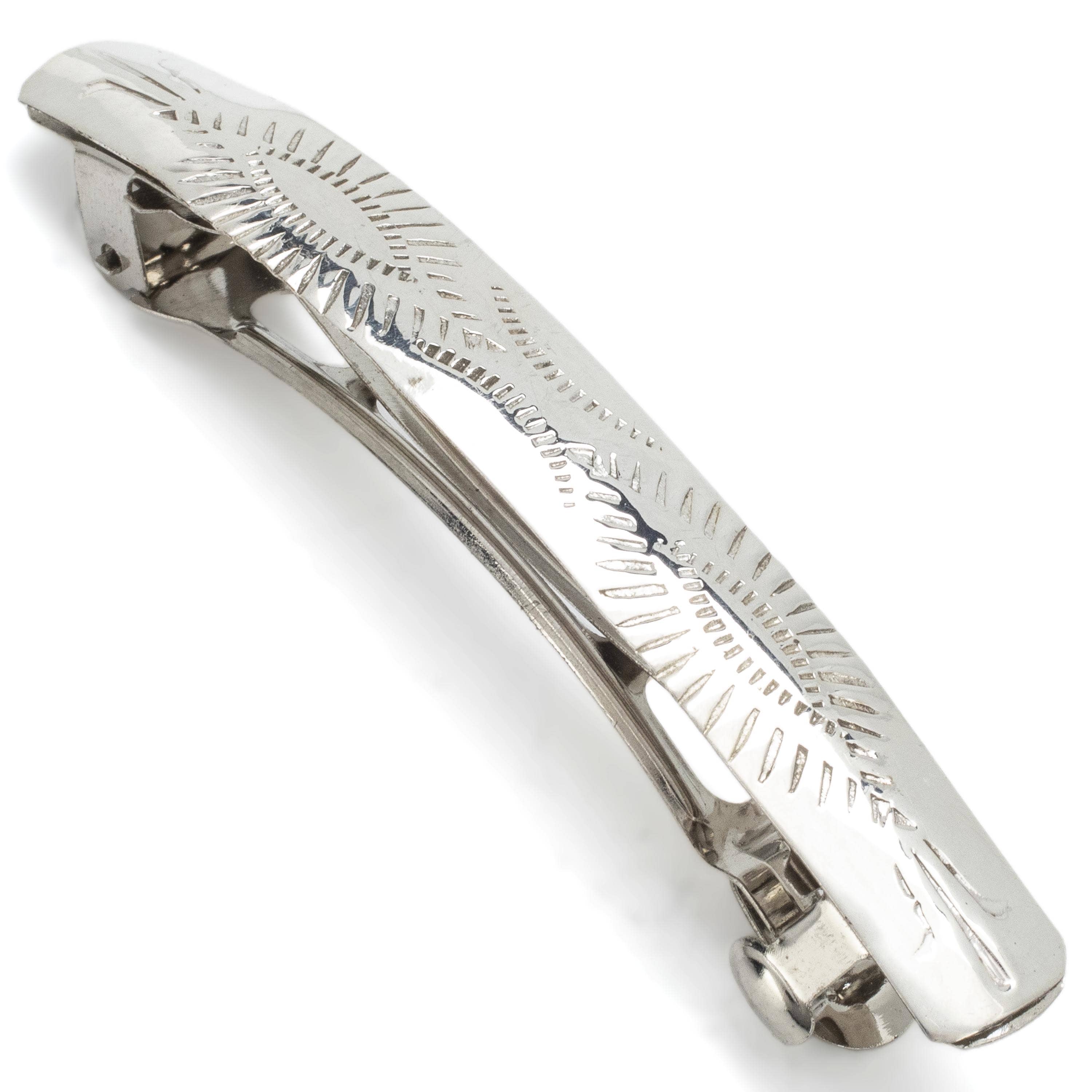 Kalifano Native American Jewelry 925 Sterling Silver USA Native American Made Hair Clip NA150.013