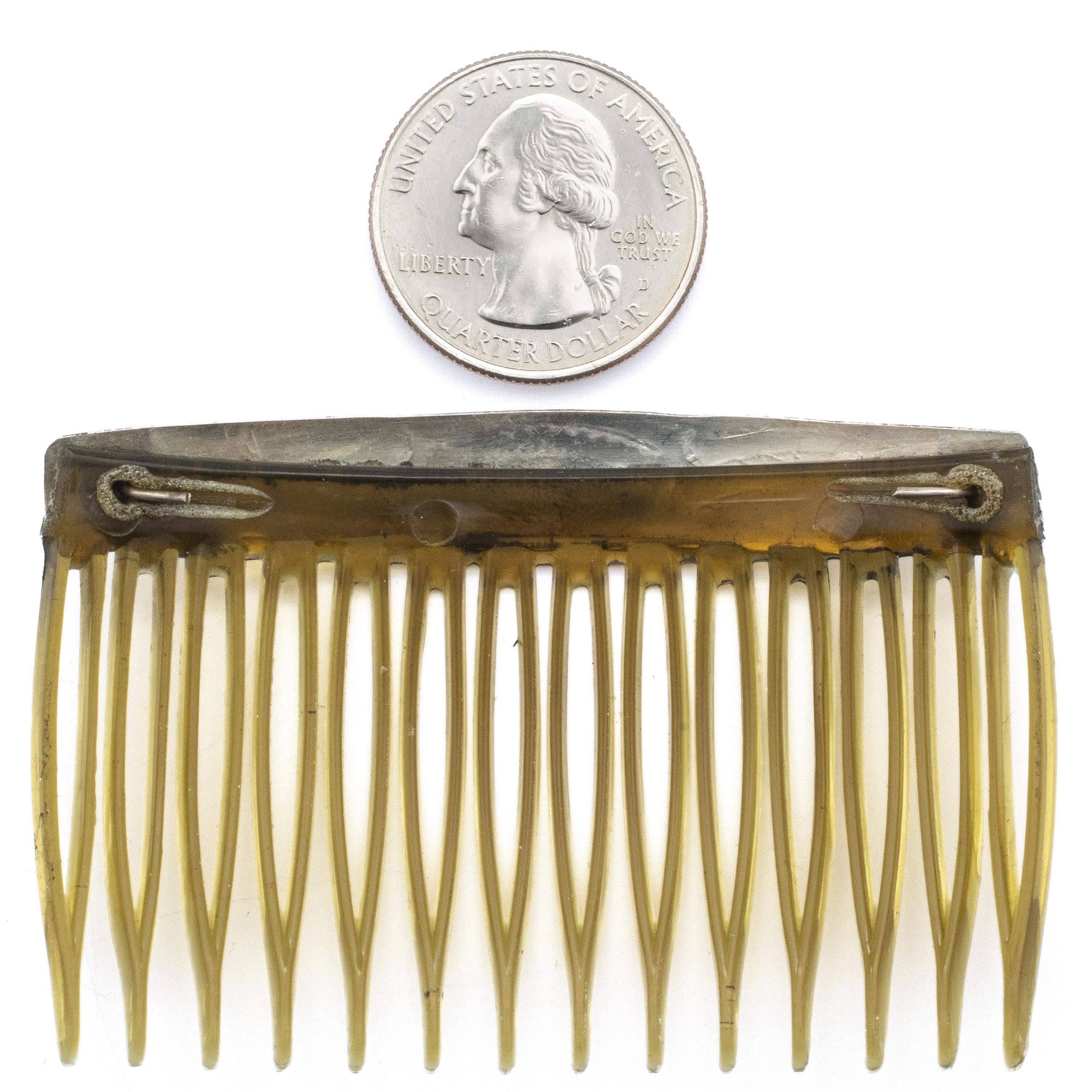 Kalifano Native American Jewelry 925 Sterling Silver USA Native American Made Hair Comb NA150.004