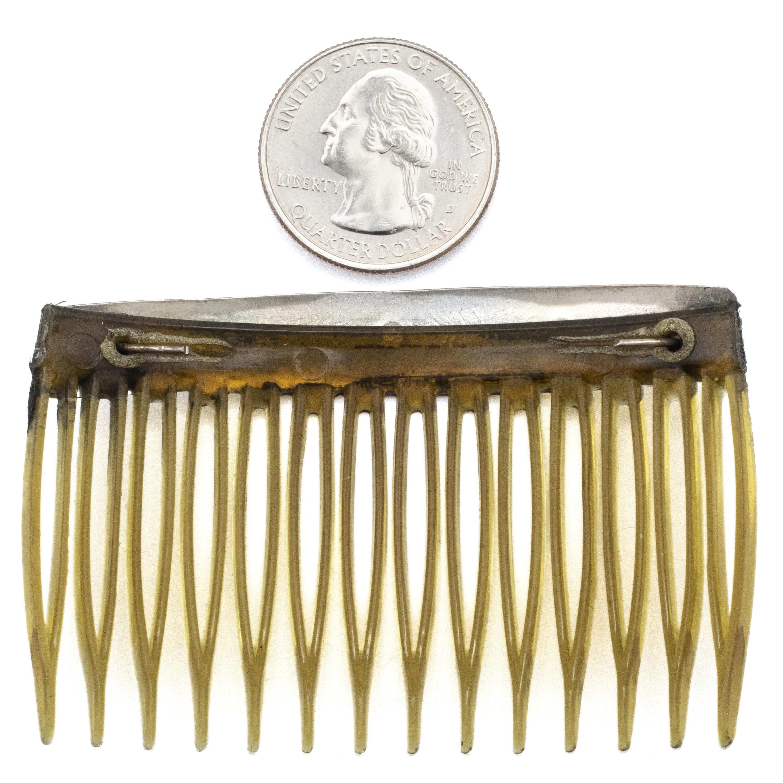 Kalifano Native American Jewelry 925 Sterling Silver USA Native American Made Hair Comb NA150.005