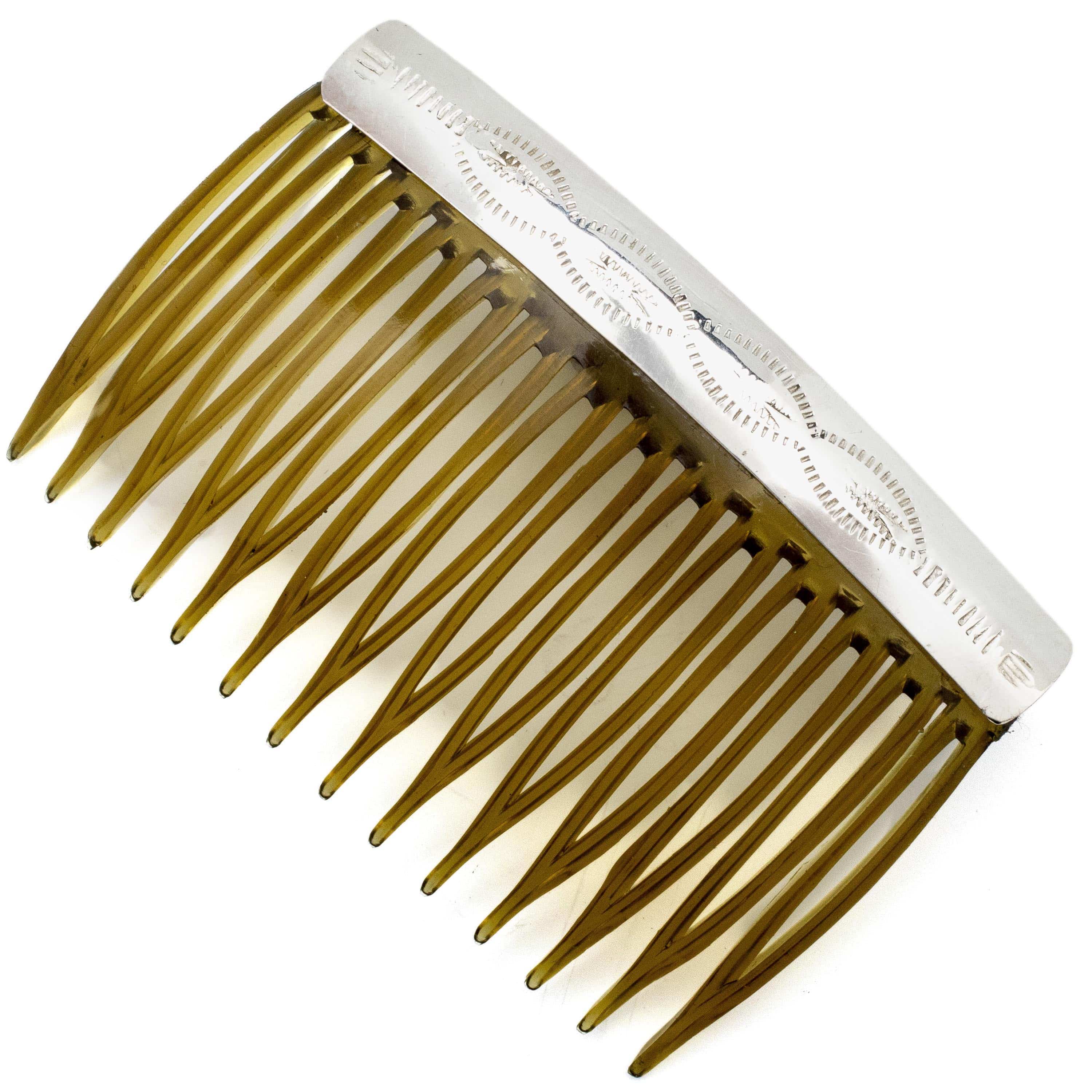 Kalifano Native American Jewelry 925 Sterling Silver USA Native American Made Hair Comb NA150.007
