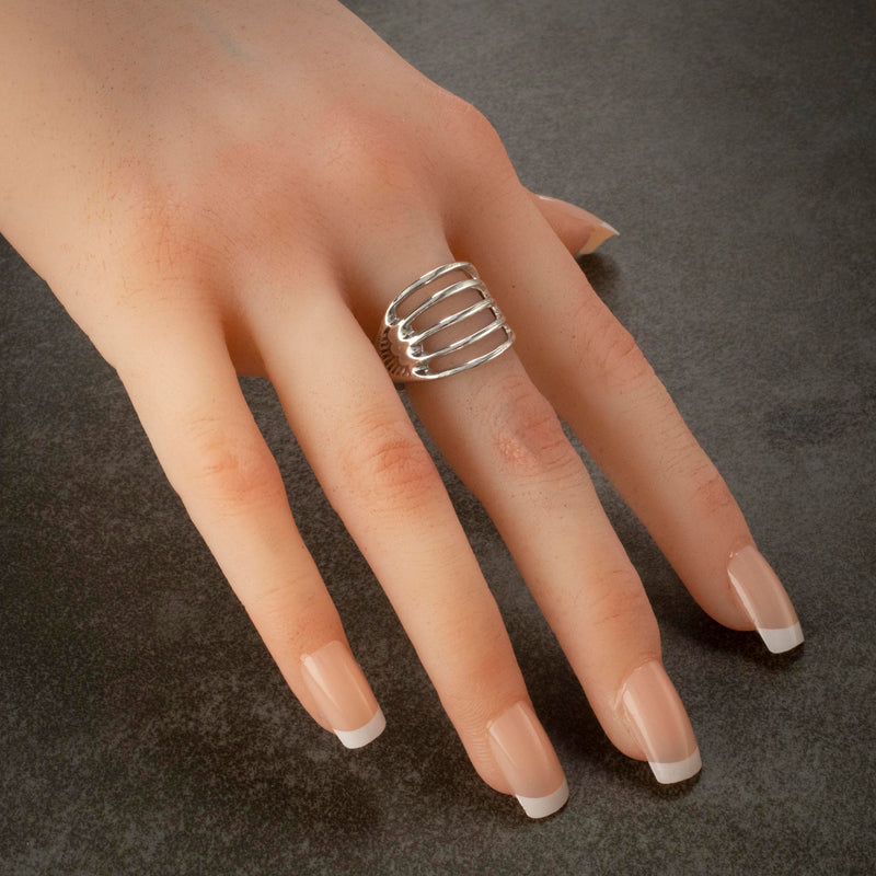Kalifano Native American Jewelry Francis L. Begay Navajo 925 Sterling Silver USA Native American Made Ring