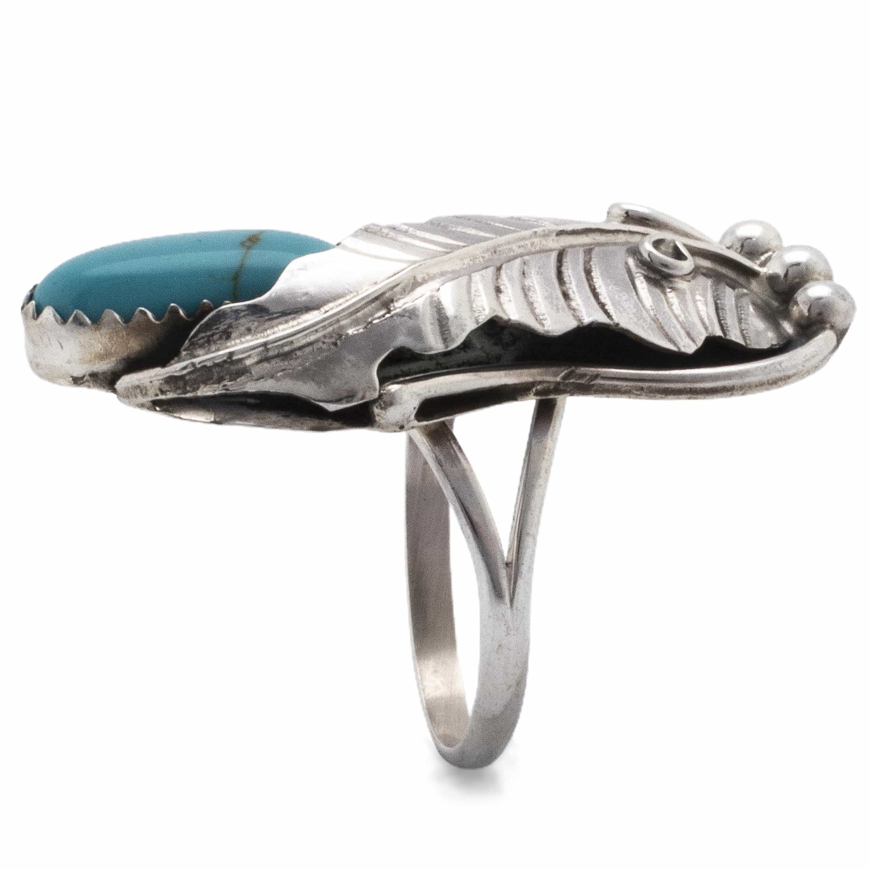 KALIFANO Ronnie Martinez Feather USA Native American Silver Ring