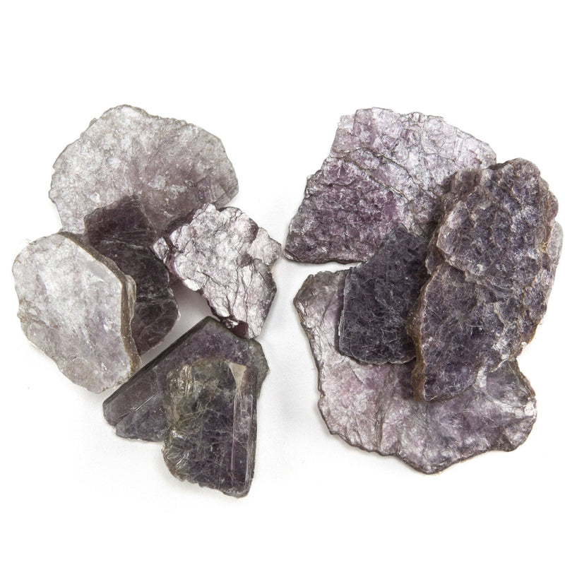 KALIFANO Natural Lepidolite 2 Pack Healing Stone from Brazil LEPIDOLITE20-X2
