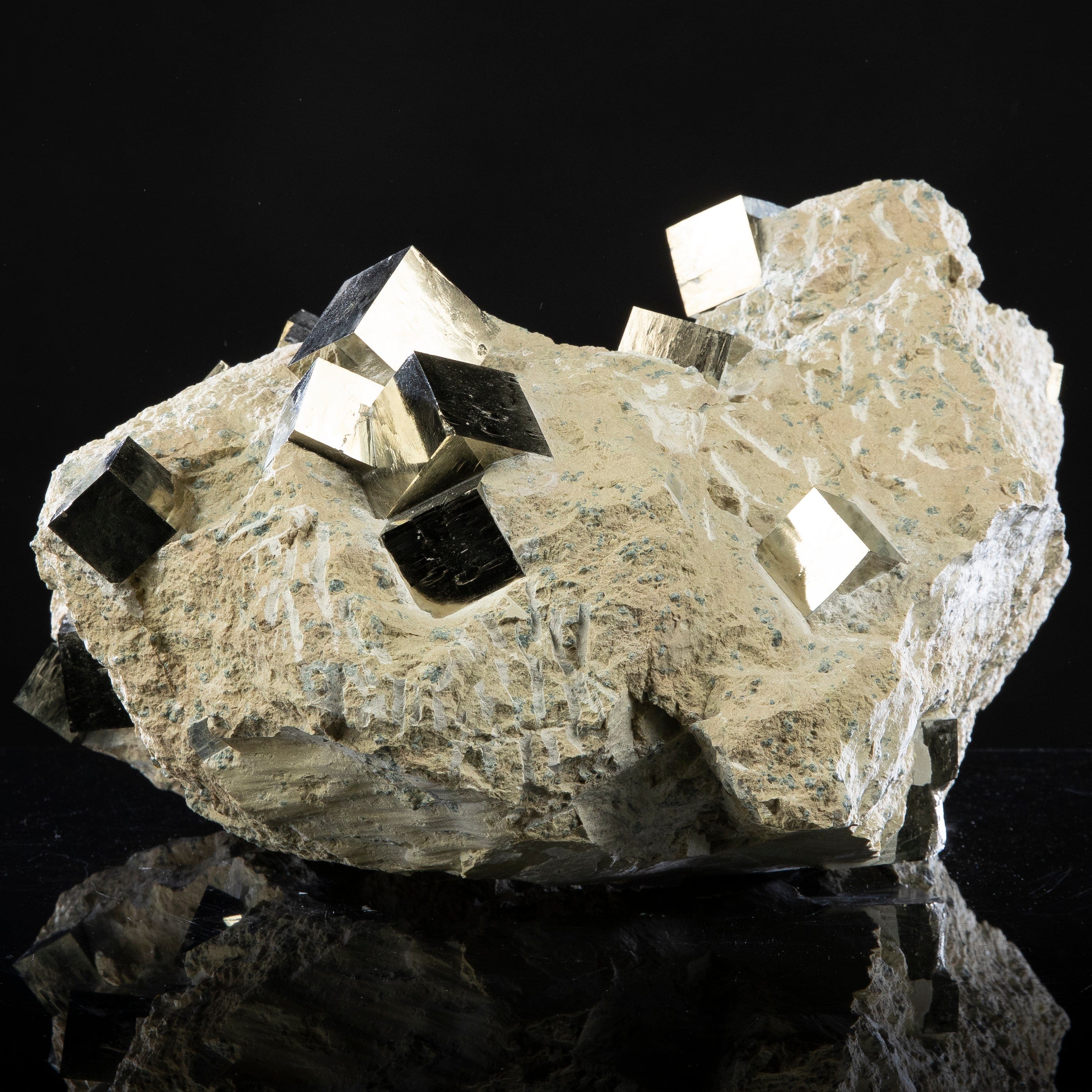 Kalifano Pyrite Natural Pyrite Cluster Masterpiece from Spain PC58000.001