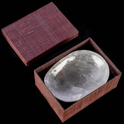 Kalifano Quartz Natural Crystal Quartz Bowl - 1,920 grams BQ1260.010
