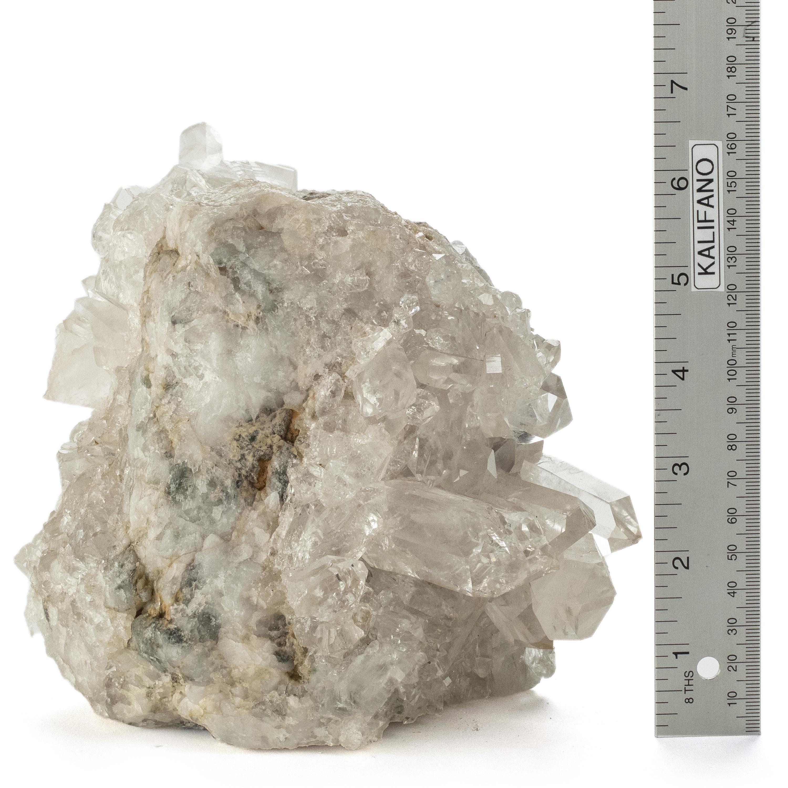 Kalifano Quartz Natural Crystal Quartz Cluster - 10" / 12 lbs QC4000.001