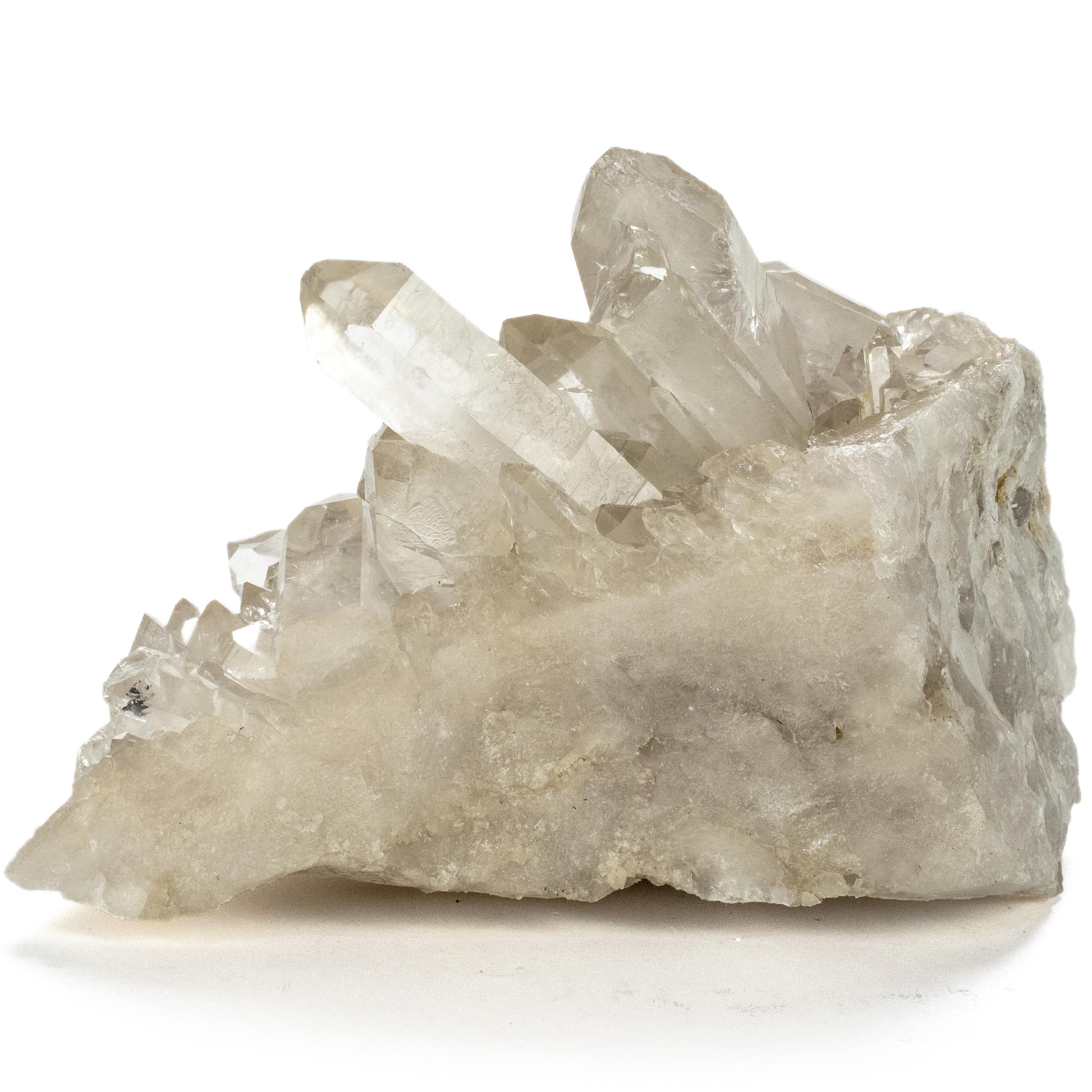 Kalifano Quartz Natural Crystal Quartz Cluster - 10" / 13.1 lbs QC5000.001