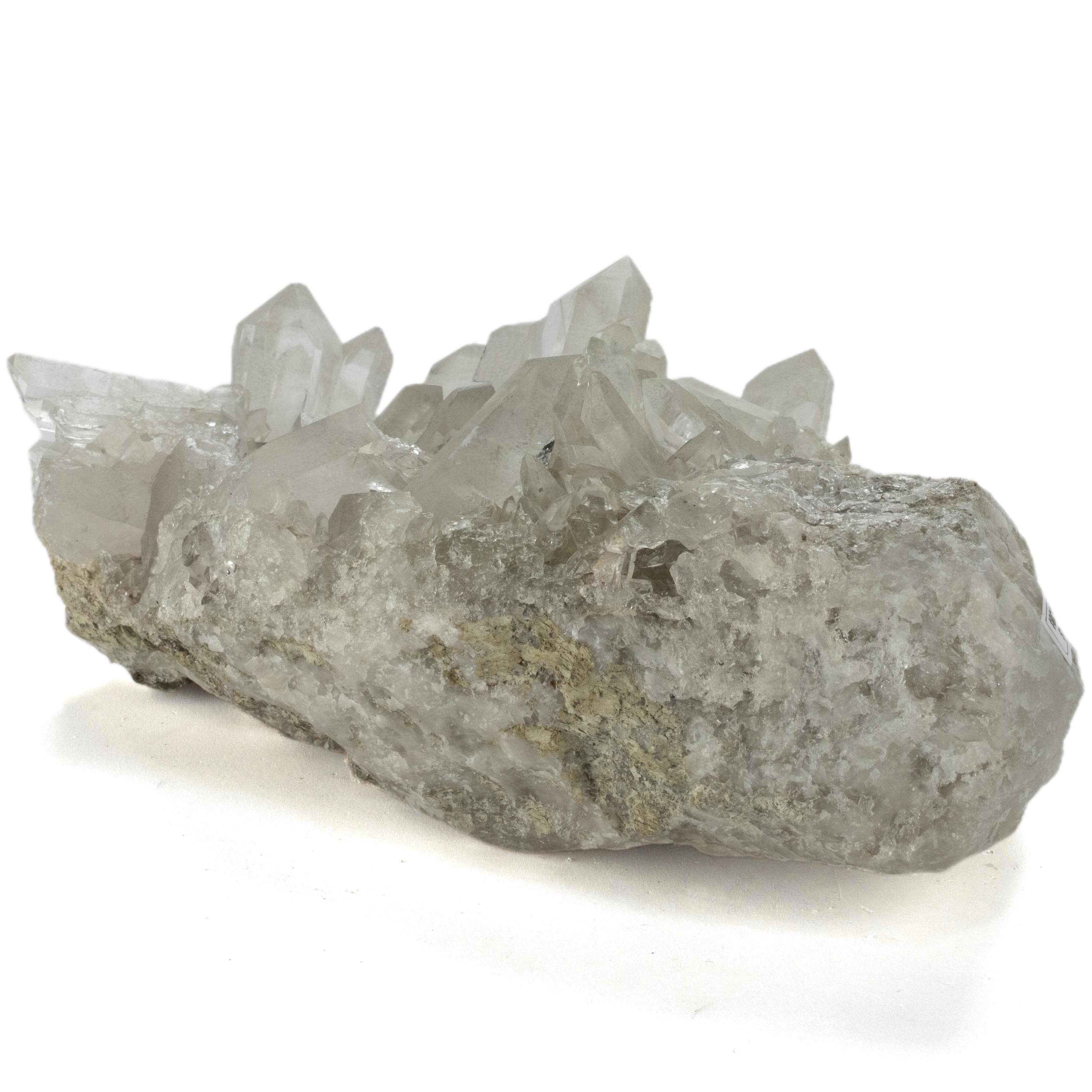 Kalifano Quartz Natural Crystal Quartz Cluster - 11" / 13.3 lbs QC3800.001