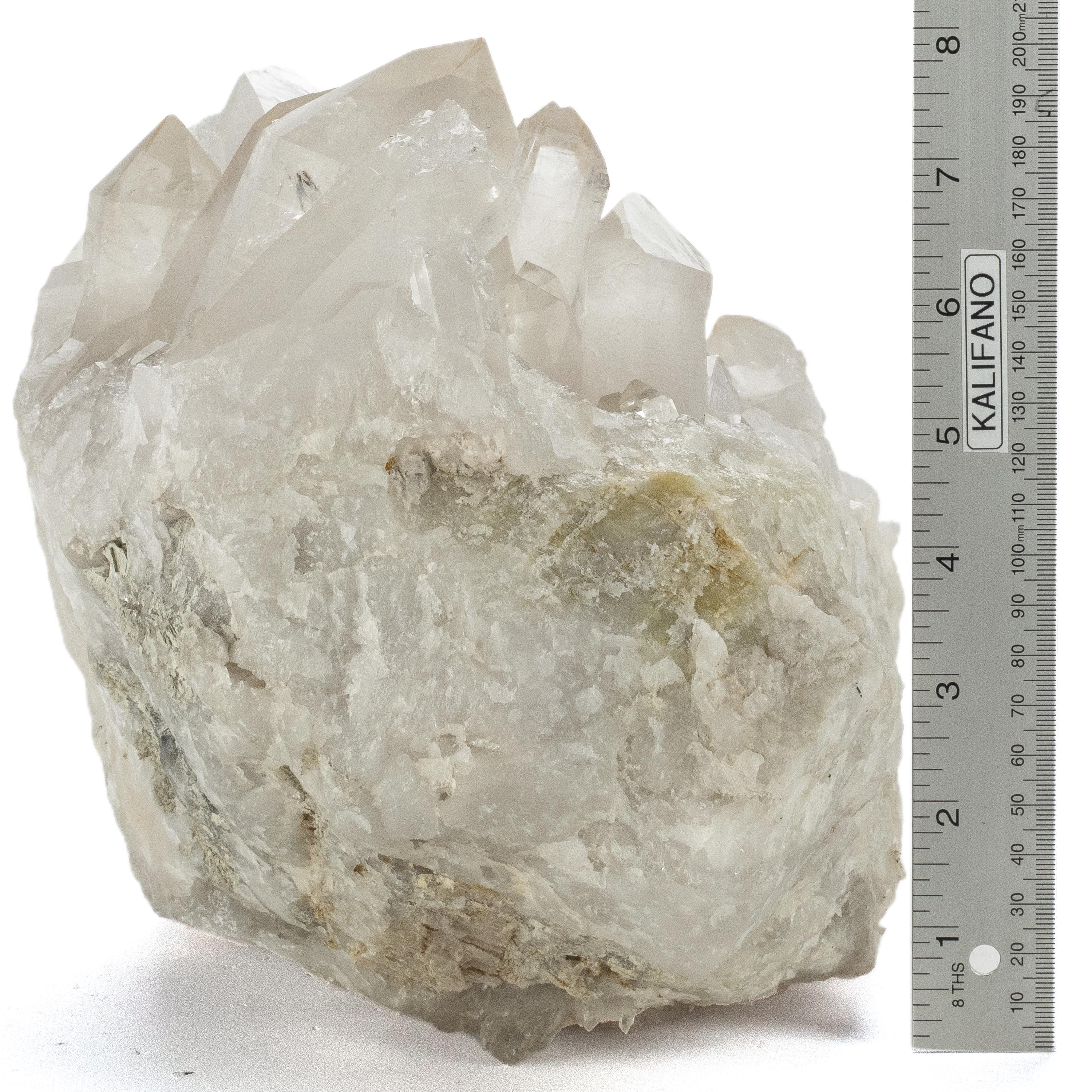 Kalifano Quartz Natural Crystal Quartz Cluster - 11" / 24.3 lbs QC7000.001