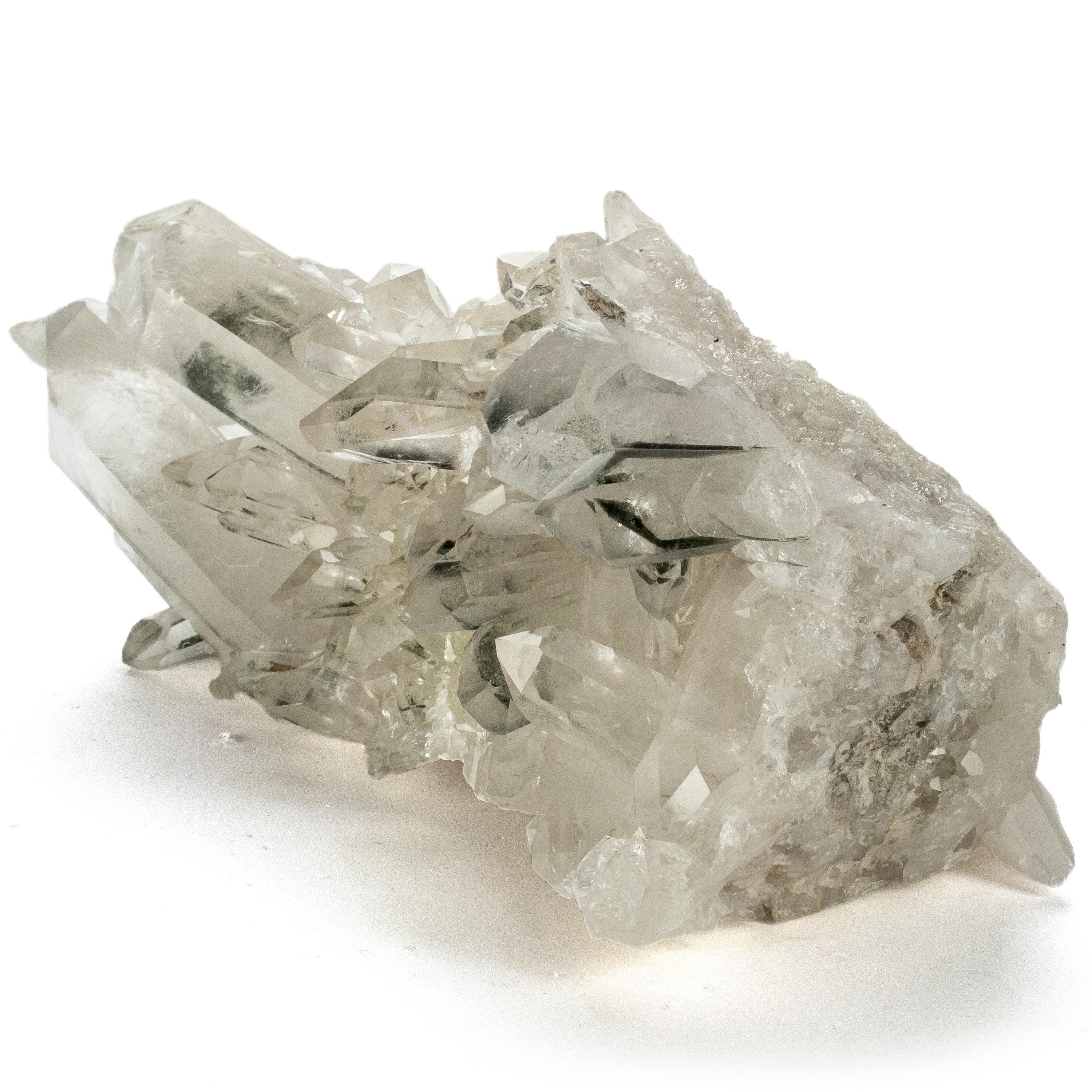 Kalifano Quartz Natural Crystal Quartz Cluster - 12" / 15 lbs QC6000.001
