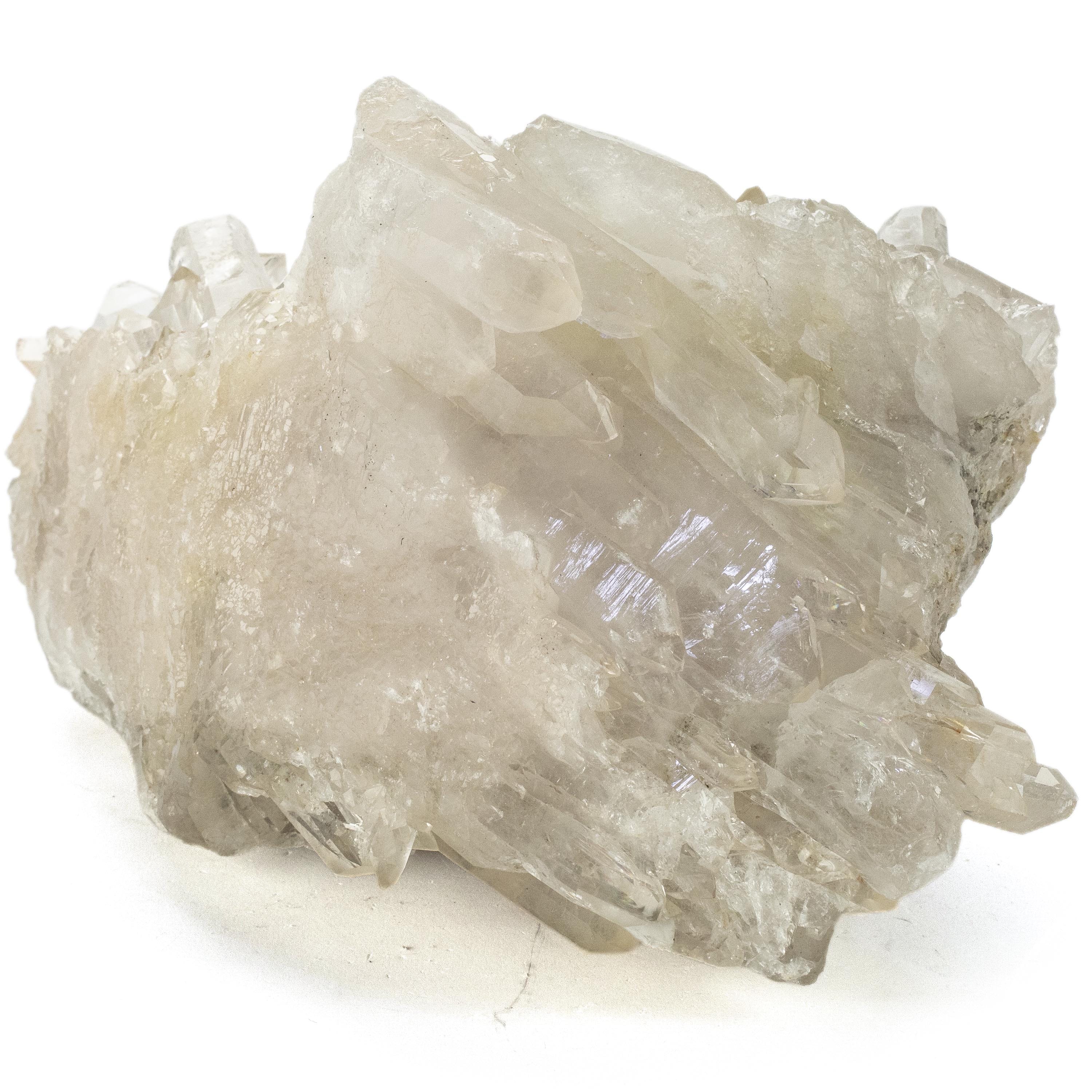 Kalifano Quartz Natural Crystal Quartz Cluster - 13" / 14.6 lbs QC4800.004