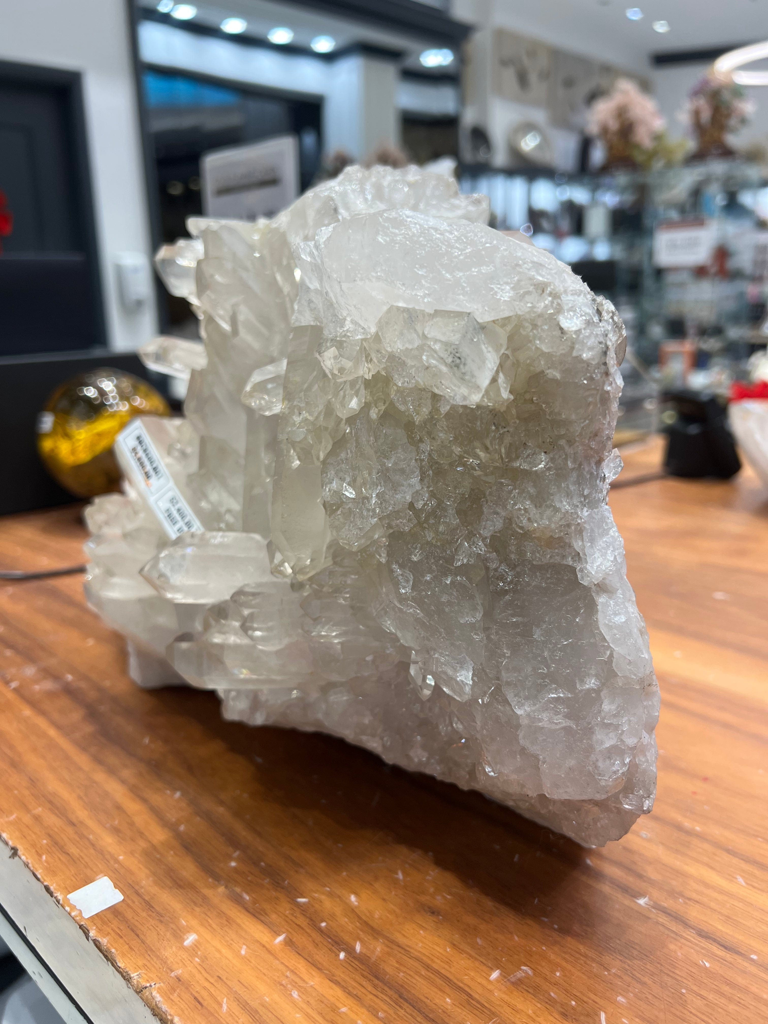Kalifano Quartz Natural Crystal Quartz Cluster - 15" / 27.4 lbs QC9600.001