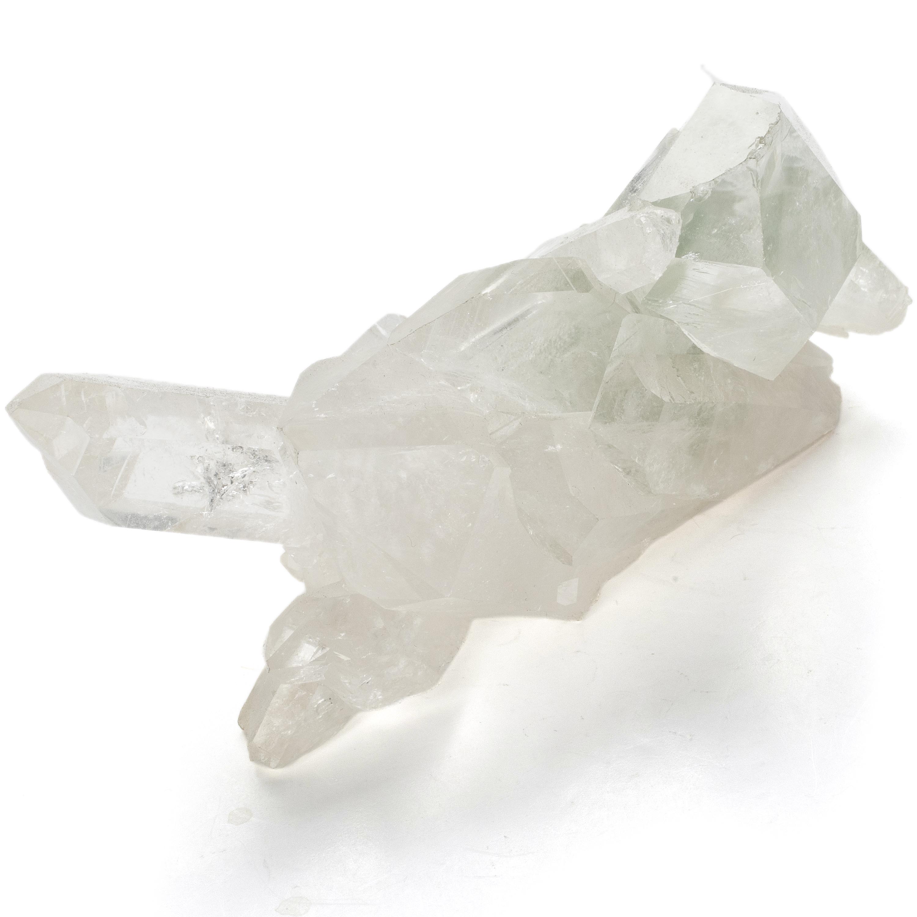 Kalifano Quartz Natural Crystal Quartz Cluster - 175 grams QC120