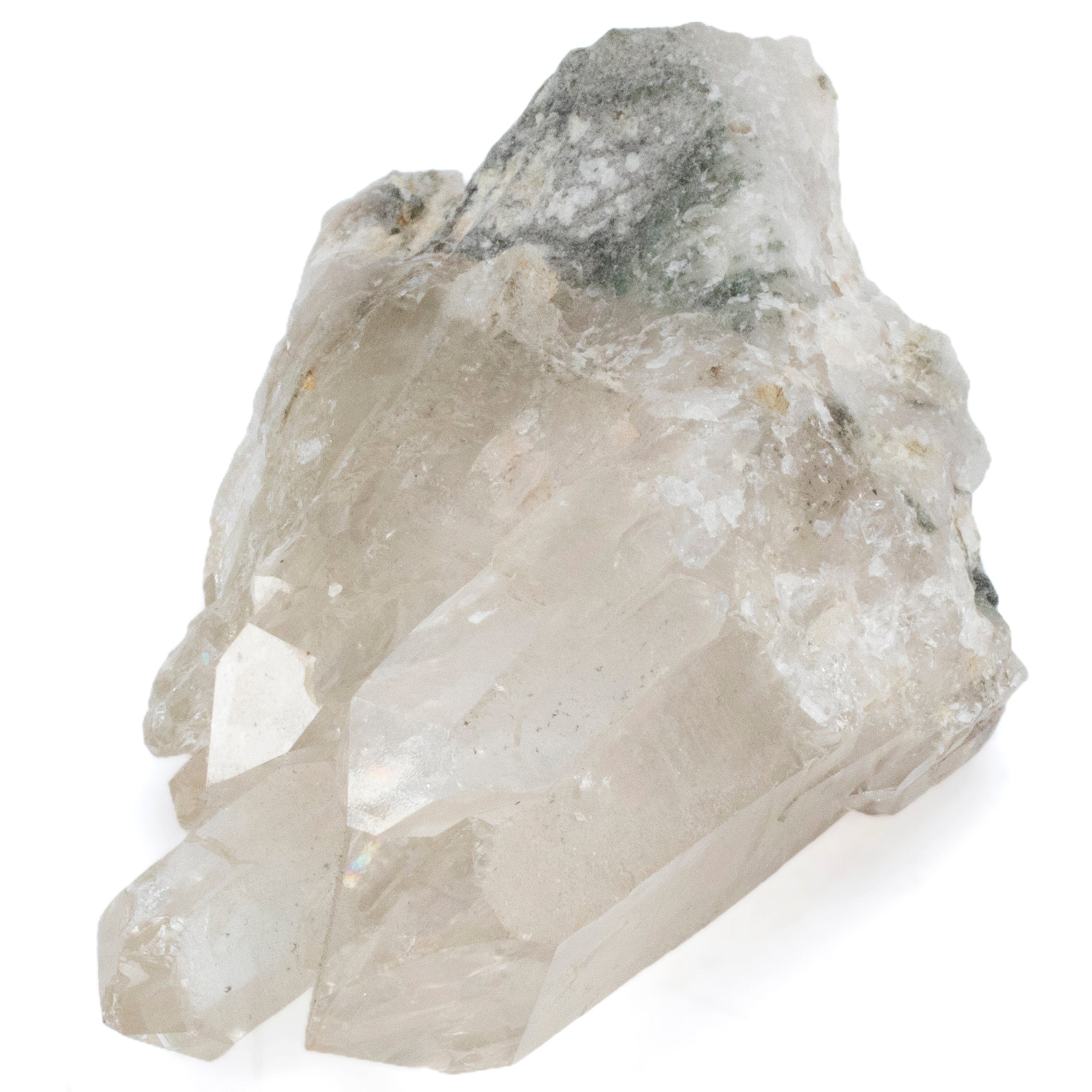 Kalifano Quartz Natural Crystal Quartz Cluster - 250 grams QC200