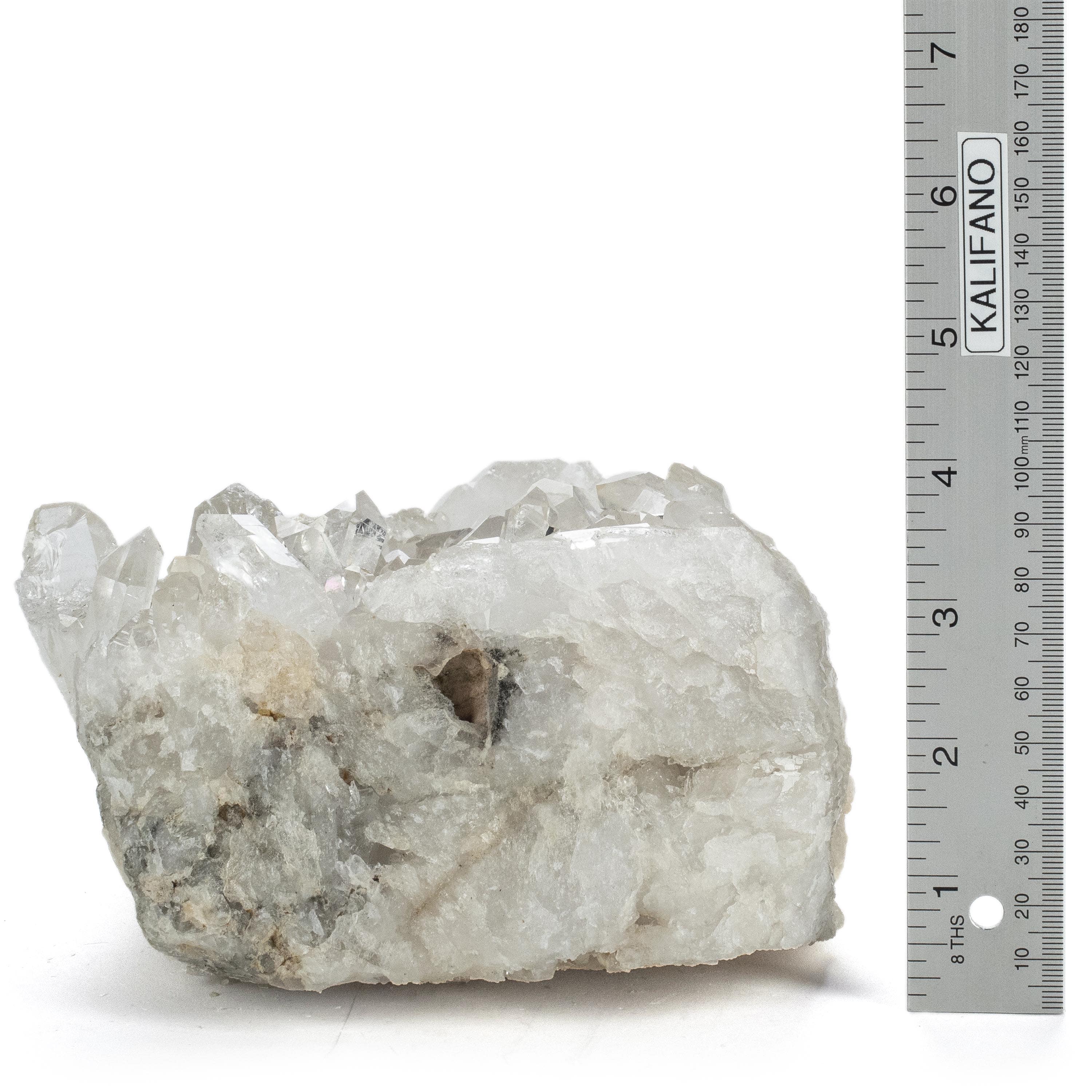 Kalifano Quartz Natural Crystal Quartz Cluster - 3,135 grams QC2600.003