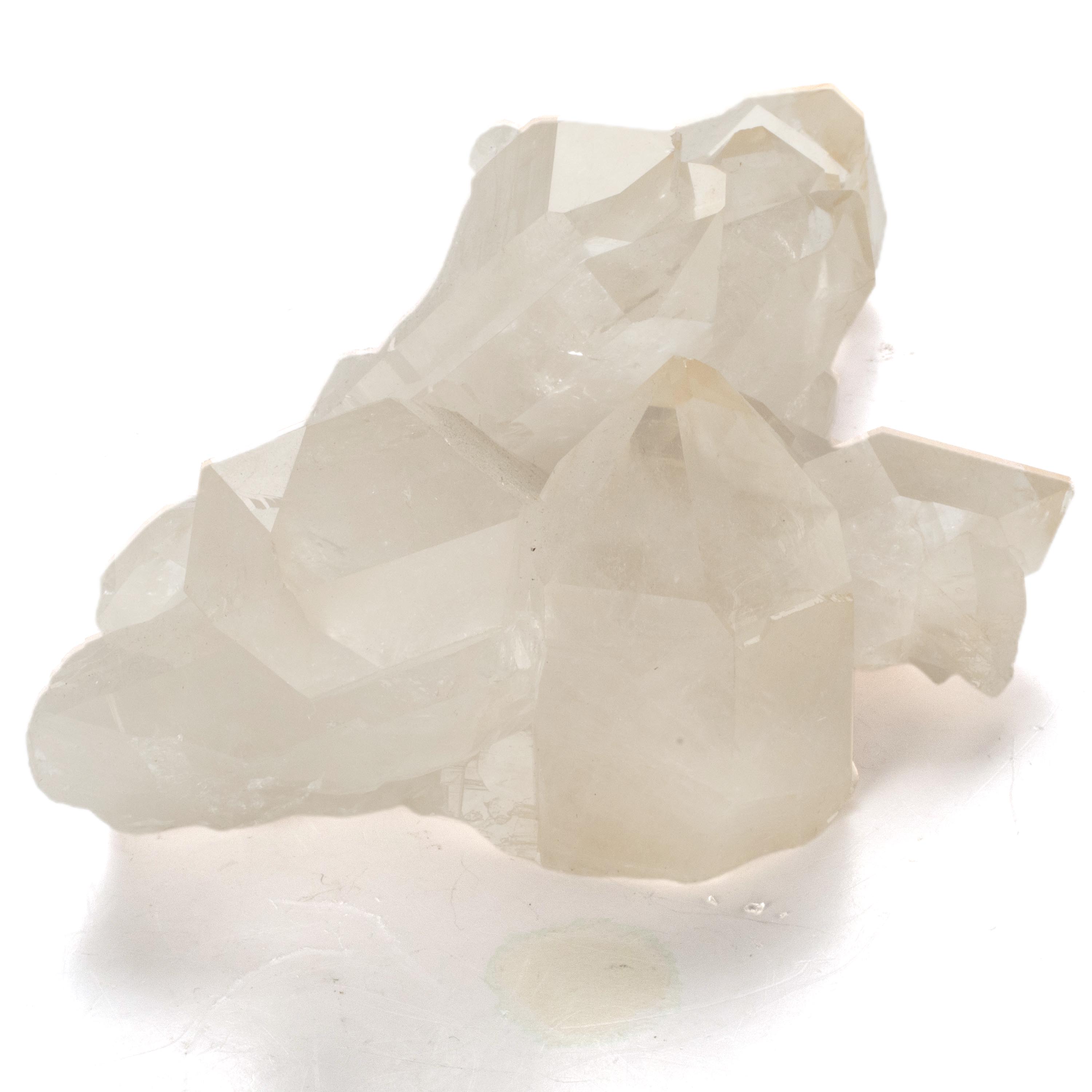 Kalifano Quartz Natural Crystal Quartz Cluster - 450 grams QC400