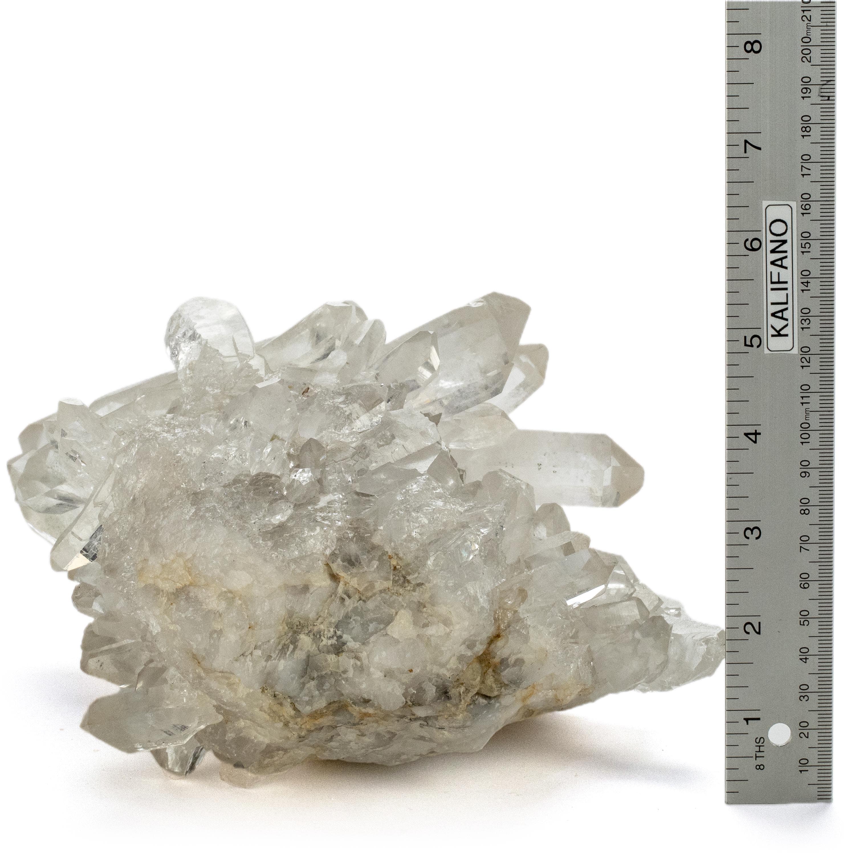 Kalifano Quartz Natural Crystal Quartz Cluster - 9" / 9.8 lbs QC3400.001