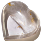 Quartz Gemstone Heart Carving 160g / 3in.