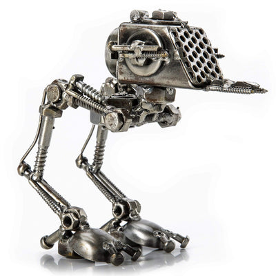 Kalifano Recycled Metal Art AT-ST Inspired Recycled Metal Sculpture RMS-400ATST-N