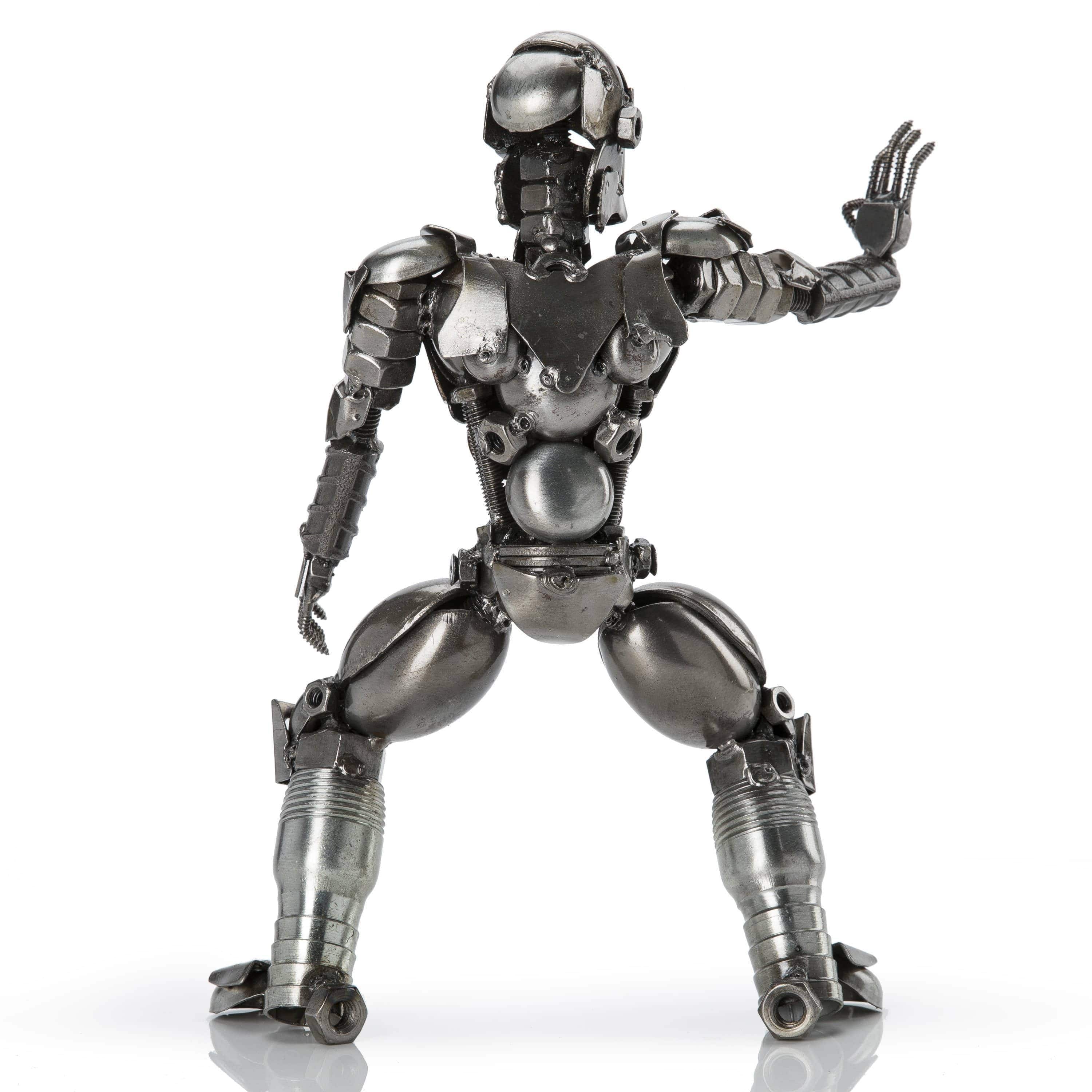 Kalifano Recycled Metal Art Iron Man Inspired Recycled Metal Sculpture RMS-700IMA-N