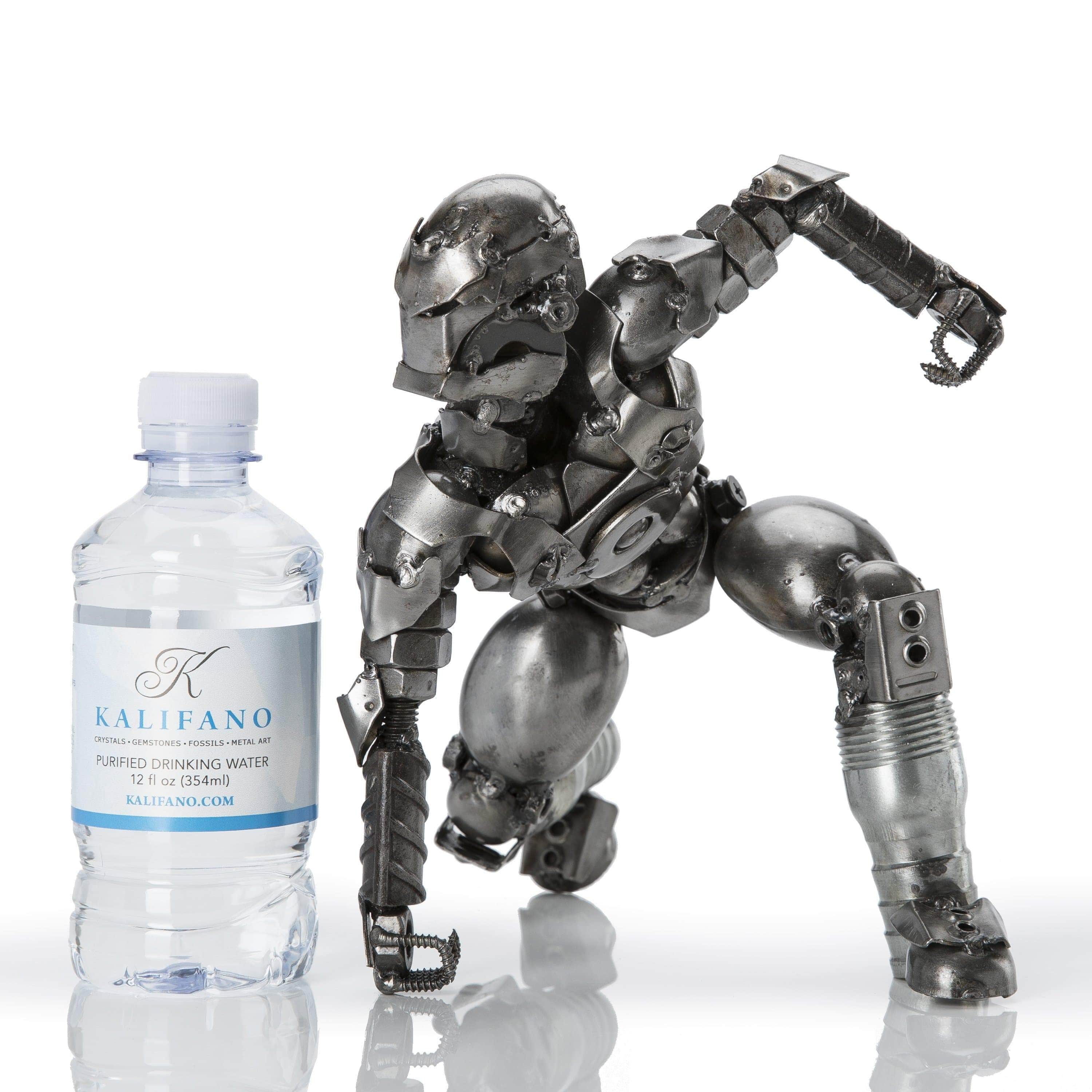 Kalifano Recycled Metal Art Ironman Inspired Recycled Metal Sculpture RMS-700IMB-N