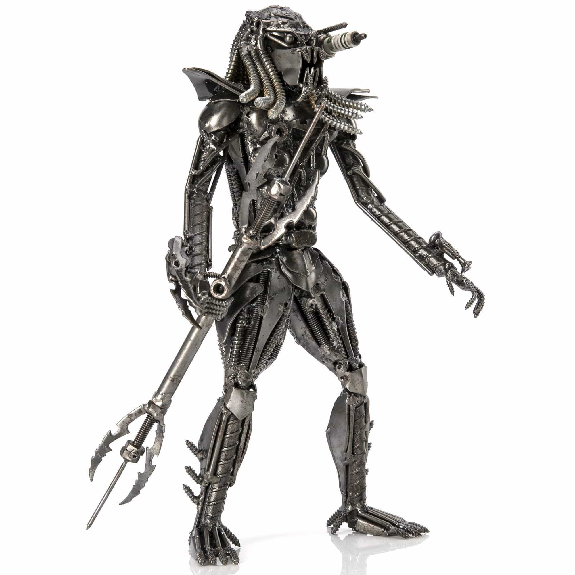 Predator Metal Sculptures +Bottle Opener. KALIFANO Art 12 hotsell inches