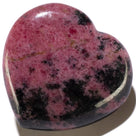 Rhodonite Gemstone Heart Carving 500g / 3.5in.