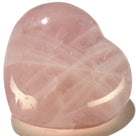 Rose Quartz Gemstone Heart Carving 200g / 3in.