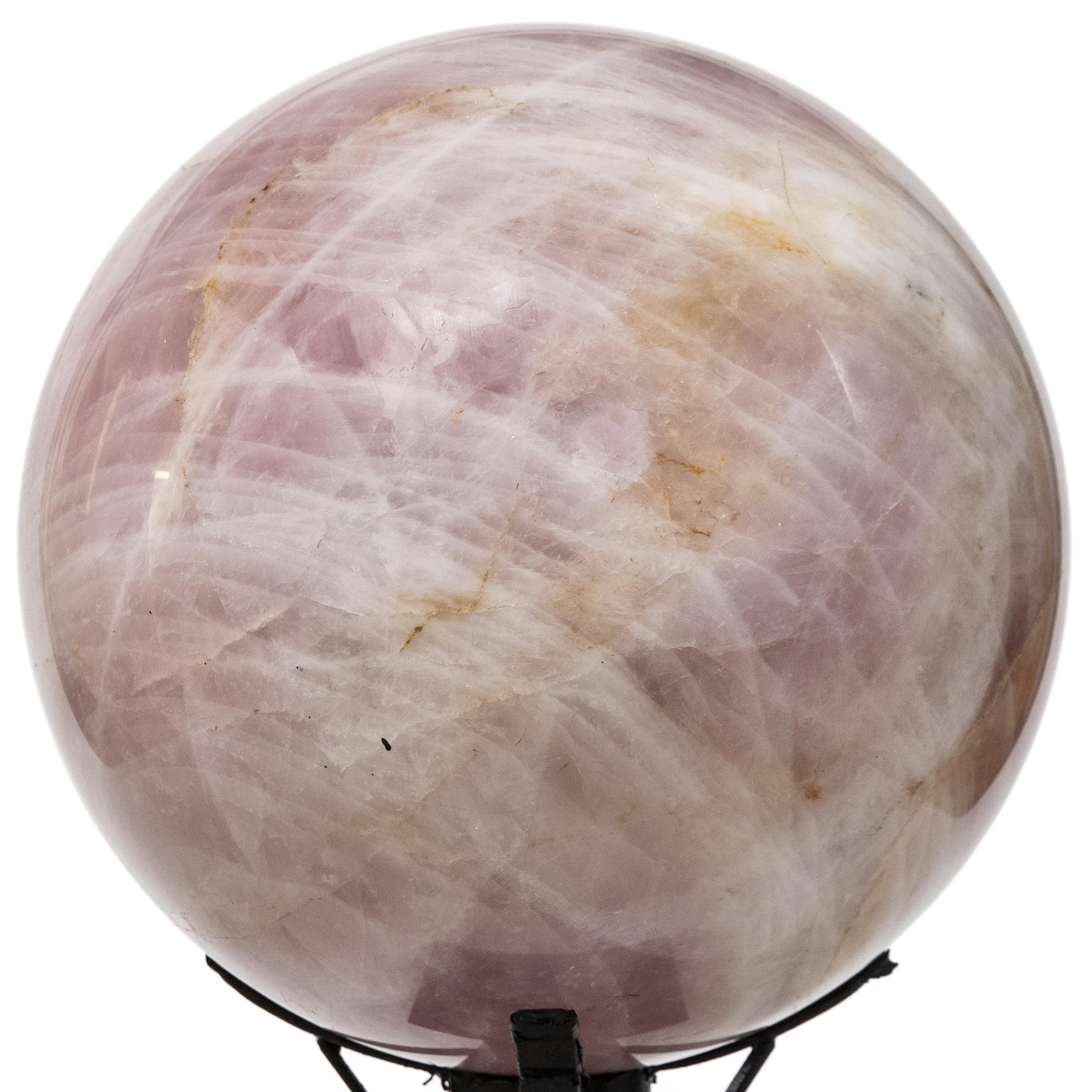 Kalifano Rose Quartz Rose Quartz Sphere - 608 lbs / 23" diameter SPRQ80000.001