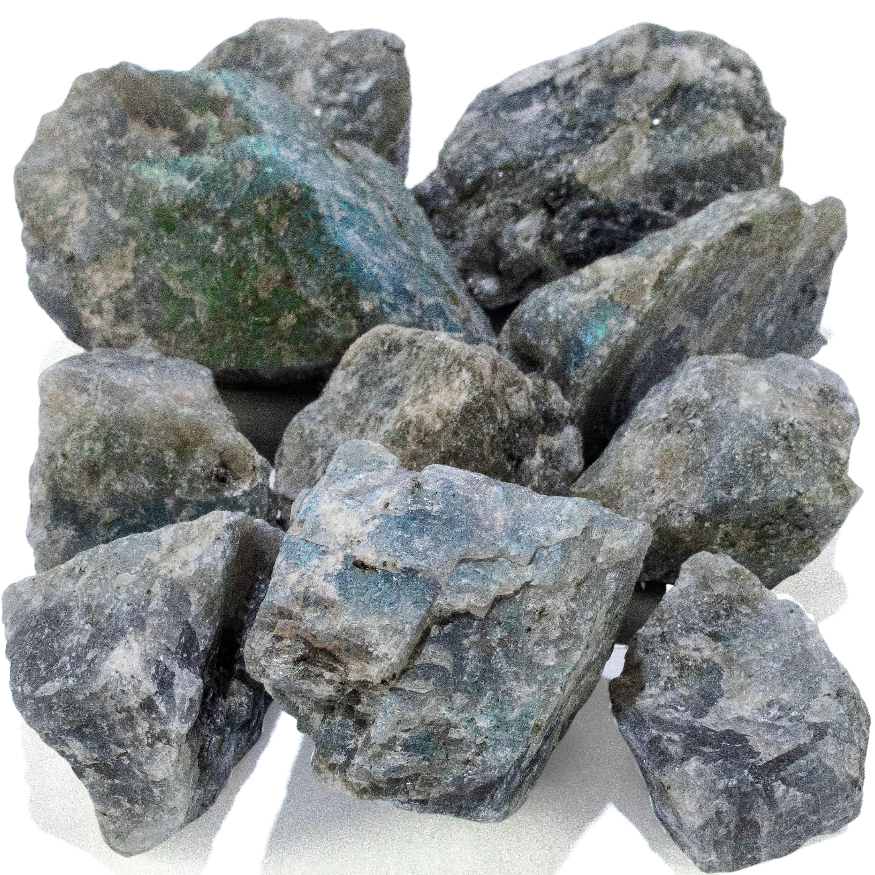 KALIFANO Rough Labradorite (10 Stone Bundle) RG-LB