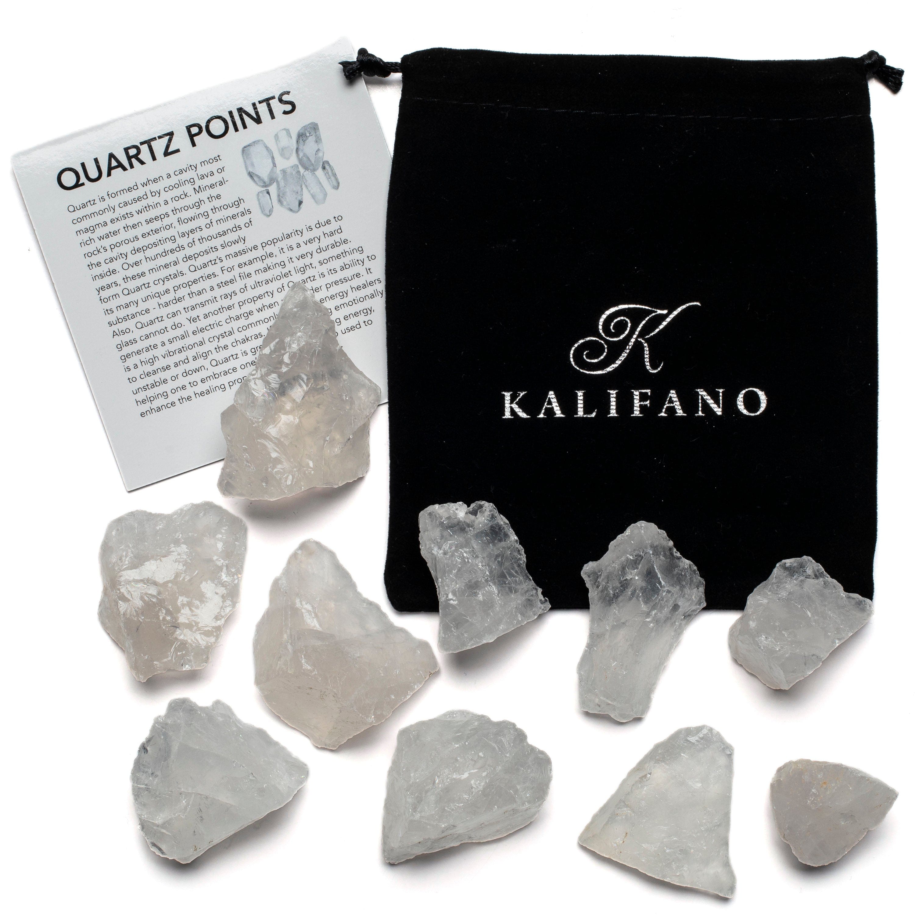 KALIFANO Rough Quartz RG-CQ