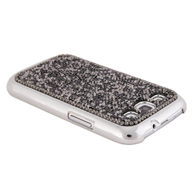 Kalifano Samsung Galaxy SPCG-013-JH - Galaxy S3 Cover made with Jet Hematite Crystal & New Element SPCG-013-JH