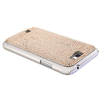 SPCG-NII-005C-LP - Galaxy Note II Cover with Light Peach Crystals Main Image