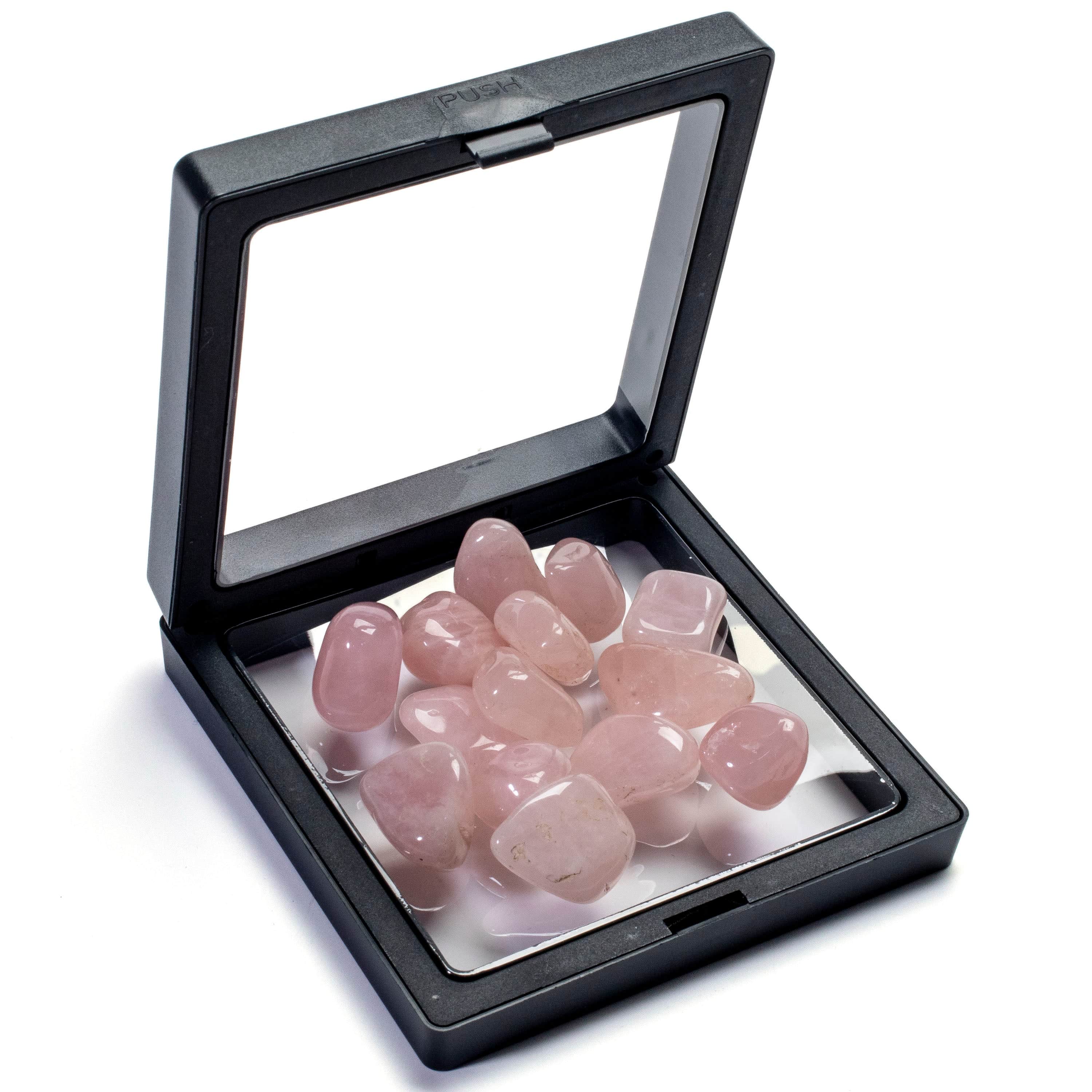 KALIFANO Small Tumbled Rose Quartz Crystals TS-RQ-S