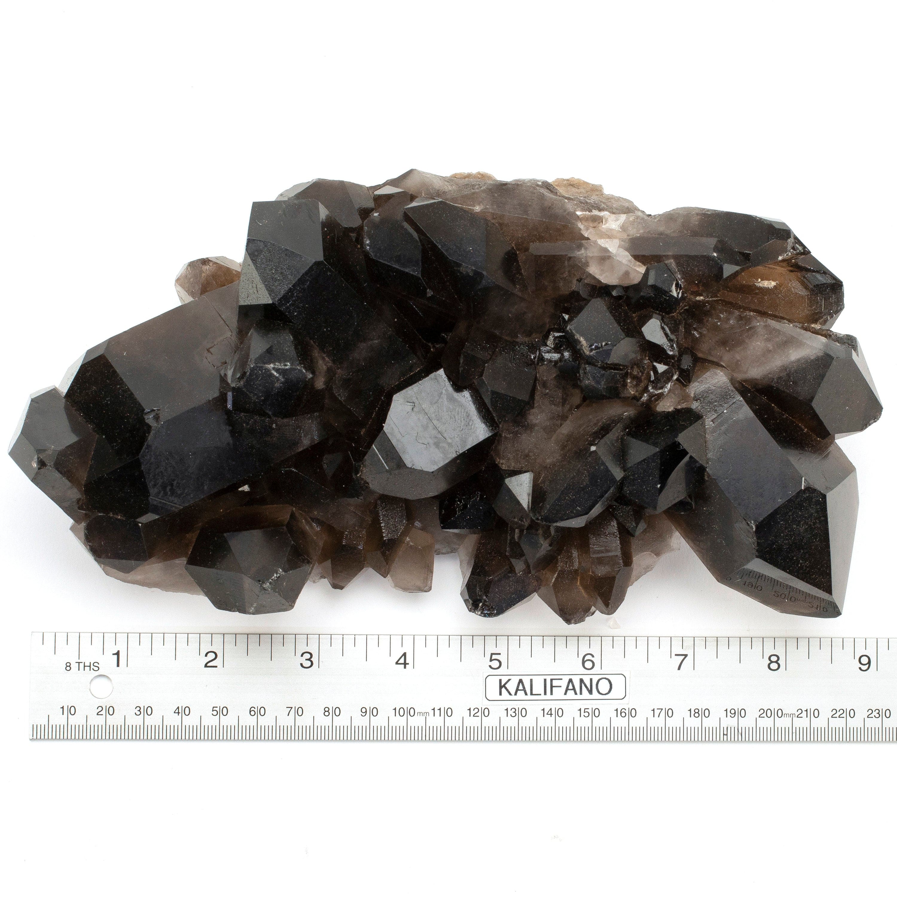 Kalifano Smoky Quartz Smoky Quartz Cluster from Brazil - 3" / 5 lbs SQ1900.002