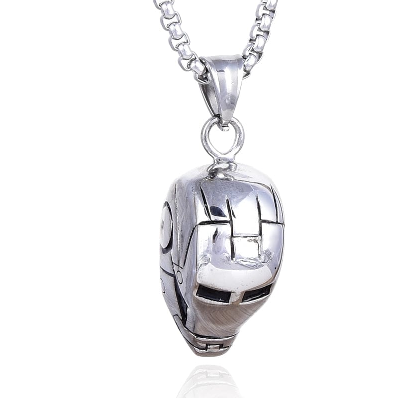 Kalifano Steel Hearts Jewelry Steel Hearts Iron Man Inspired Necklace SHN120-25