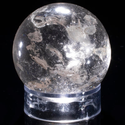 Kalifano Super 7 Quartz Sphere Carving 1.5" / 80 grams SPQ160