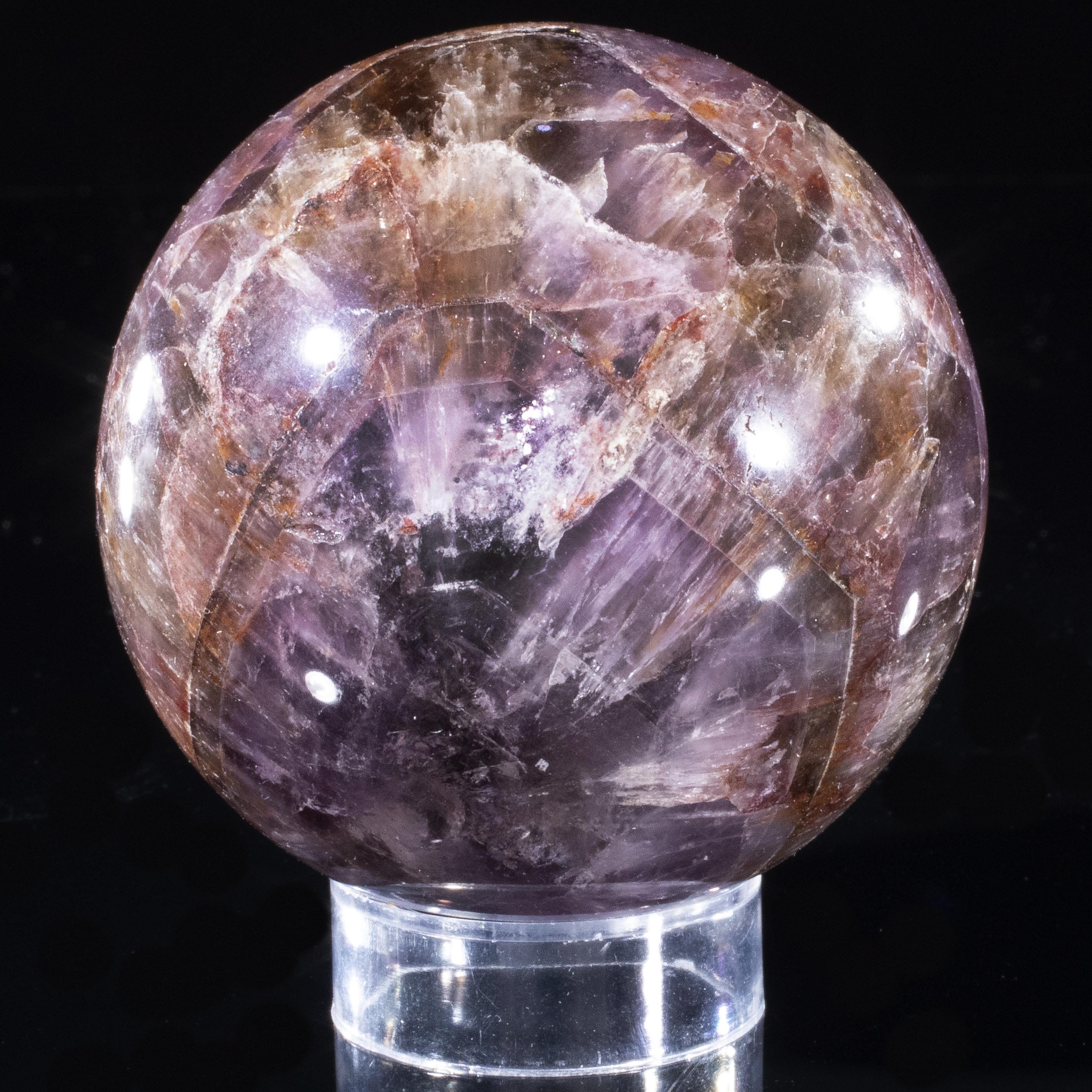 Kalifano Super 7 Super 7 Sphere Carving 2.5" / 350 grams SP7-1200